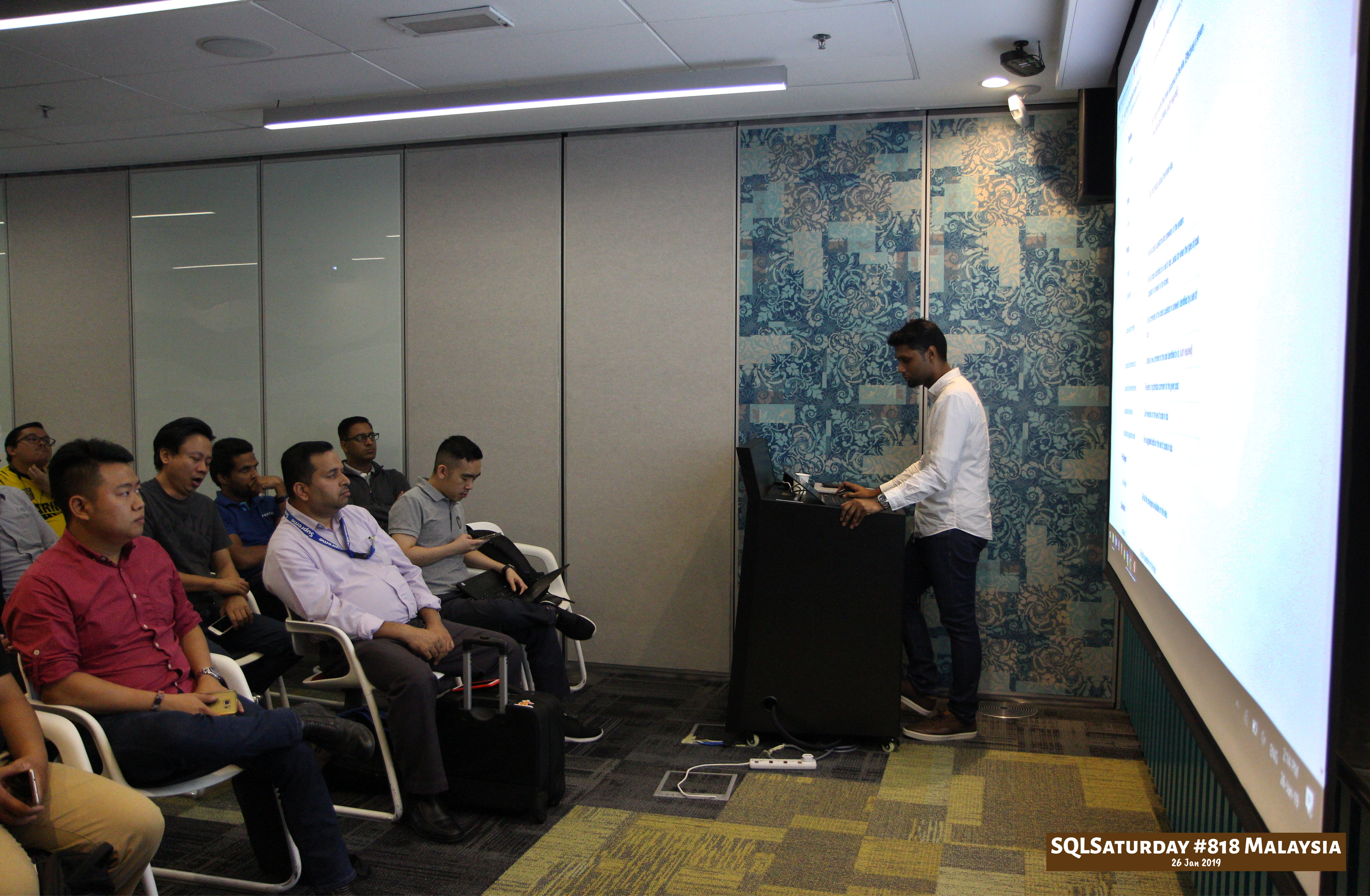 SQLSaturday 818 Malaysia 26 Jan 2019 at Microsoft Malaysia SQLSaturday is a training event for SQL Server professionals and those wanting to learn about SQL Server PC100