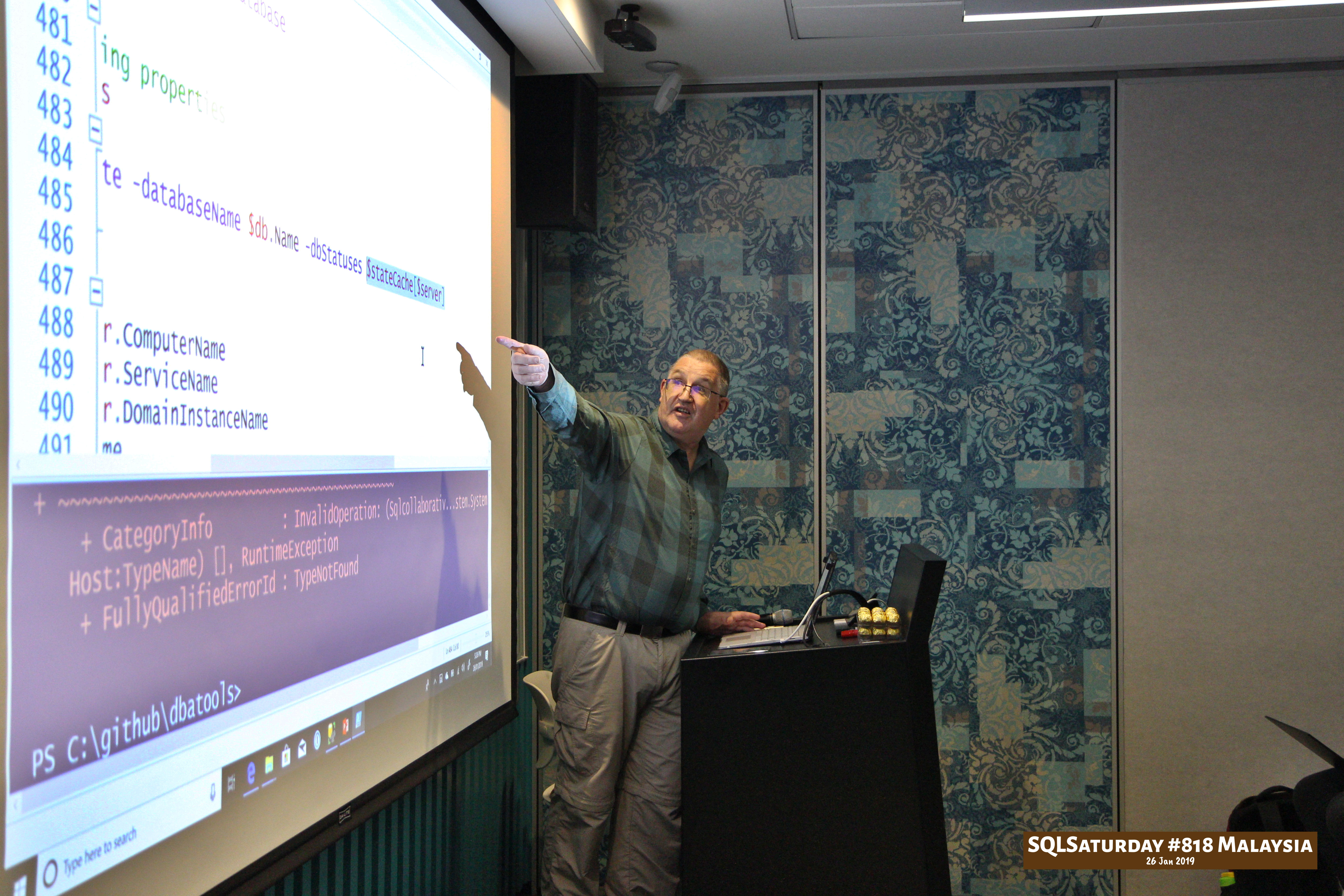 SQLSaturday 818 Malaysia 26 Jan 2019 at Microsoft Malaysia SQLSaturday is a training event for SQL Server professionals and those wanting to learn about SQL Server PC114