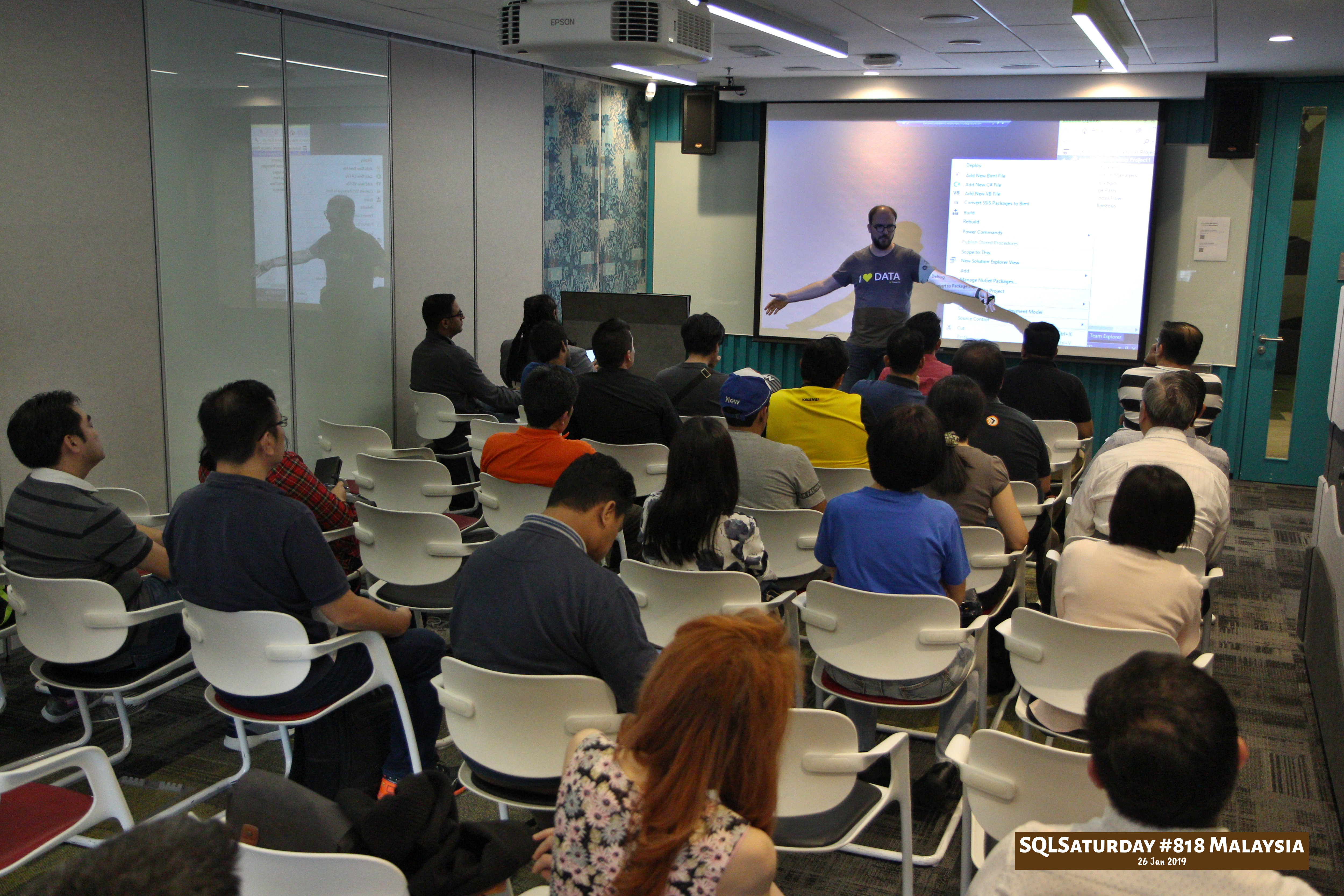 SQLSaturday 818 Malaysia 26 Jan 2019 at Microsoft Malaysia SQLSaturday is a training event for SQL Server professionals and those wanting to learn about SQL Server PC127