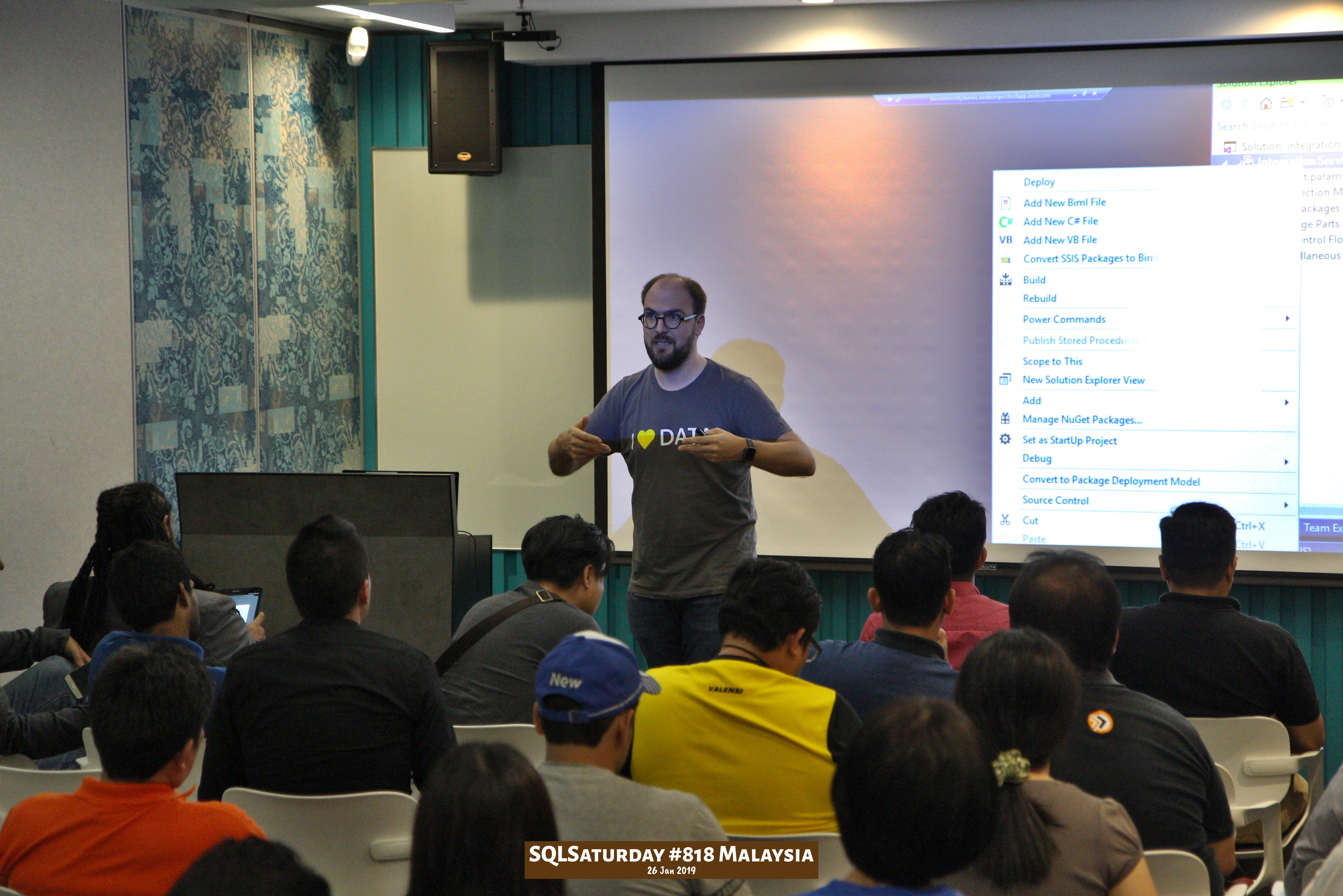 SQLSaturday 818 Malaysia 26 Jan 2019 at Microsoft Malaysia SQLSaturday is a training event for SQL Server professionals and those wanting to learn about SQL Server PC128