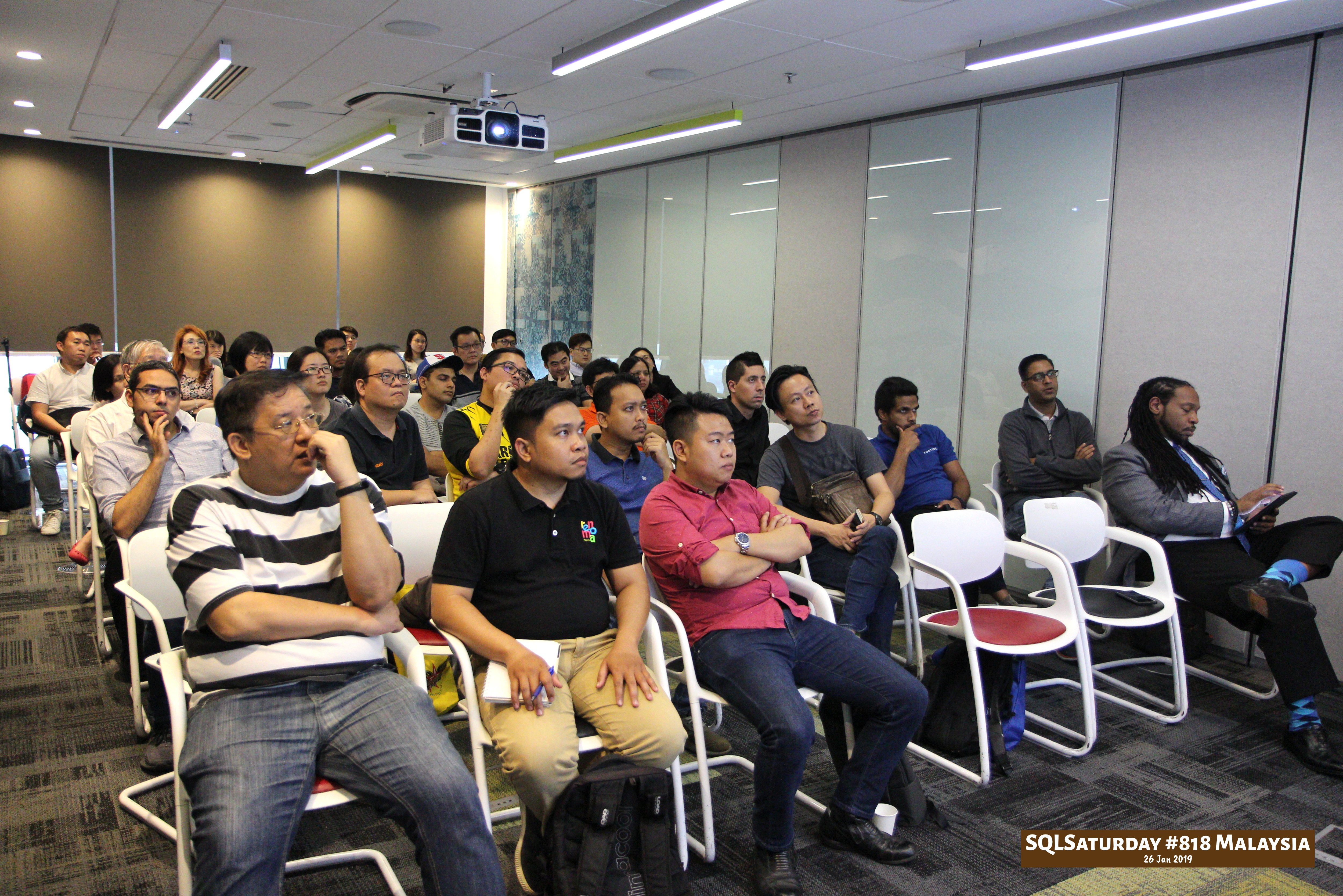 SQLSaturday 818 Malaysia 26 Jan 2019 at Microsoft Malaysia SQLSaturday is a training event for SQL Server professionals and those wanting to learn about SQL Server PC131
