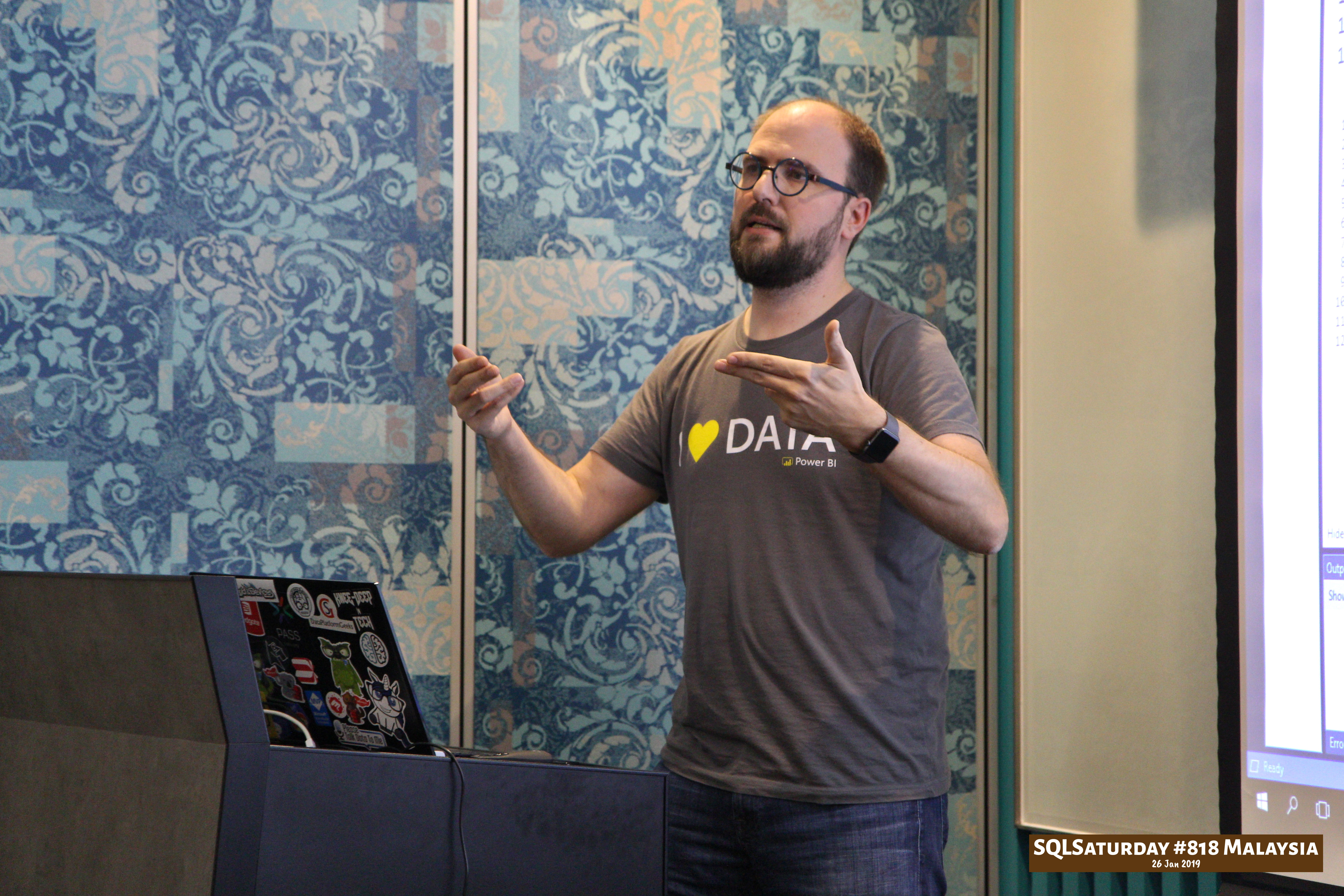 SQLSaturday 818 Malaysia 26 Jan 2019 at Microsoft Malaysia SQLSaturday is a training event for SQL Server professionals and those wanting to learn about SQL Server PC134