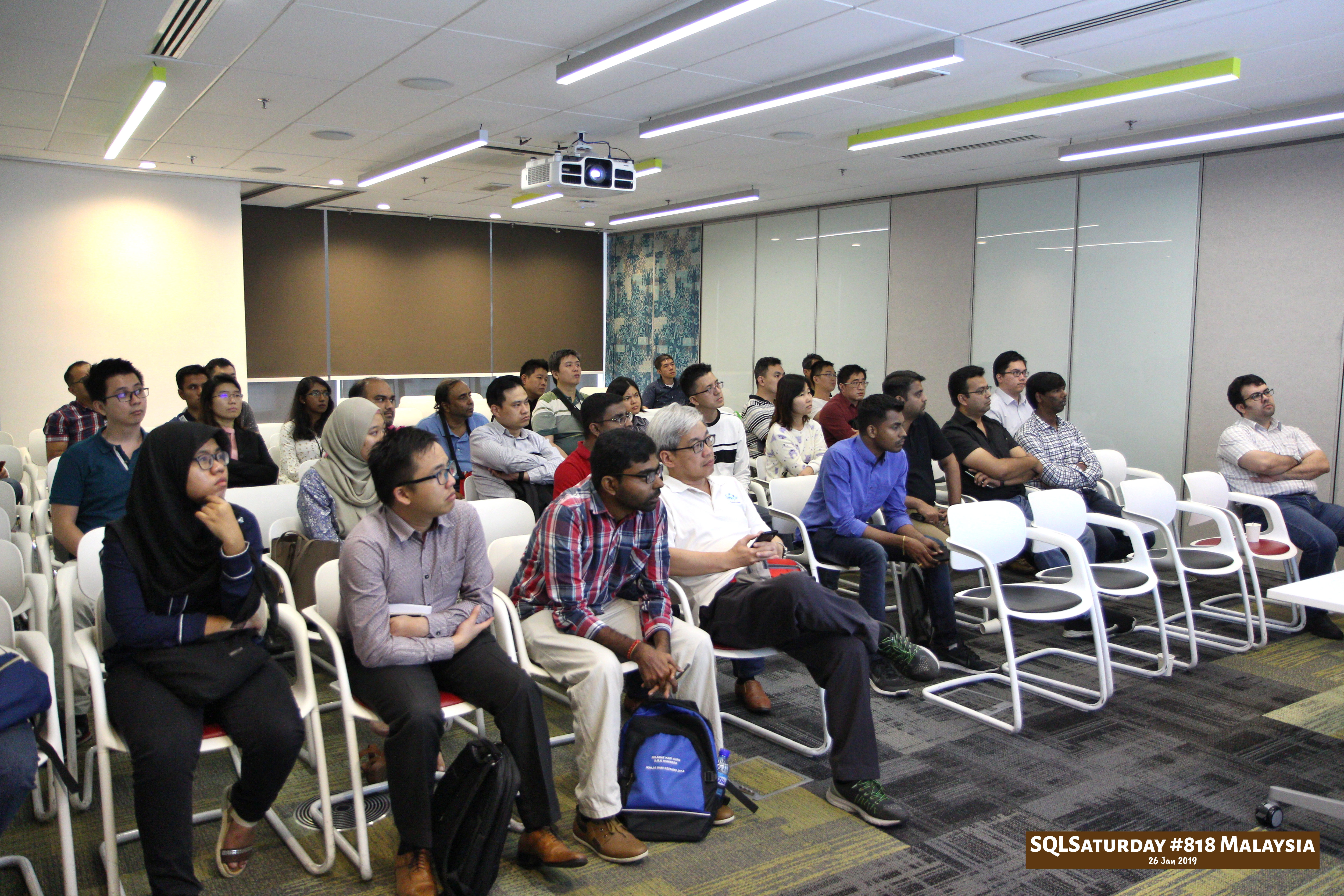 SQLSaturday 818 Malaysia 26 Jan 2019 at Microsoft Malaysia SQLSaturday is a training event for SQL Server professionals and those wanting to learn about SQL Server PC136