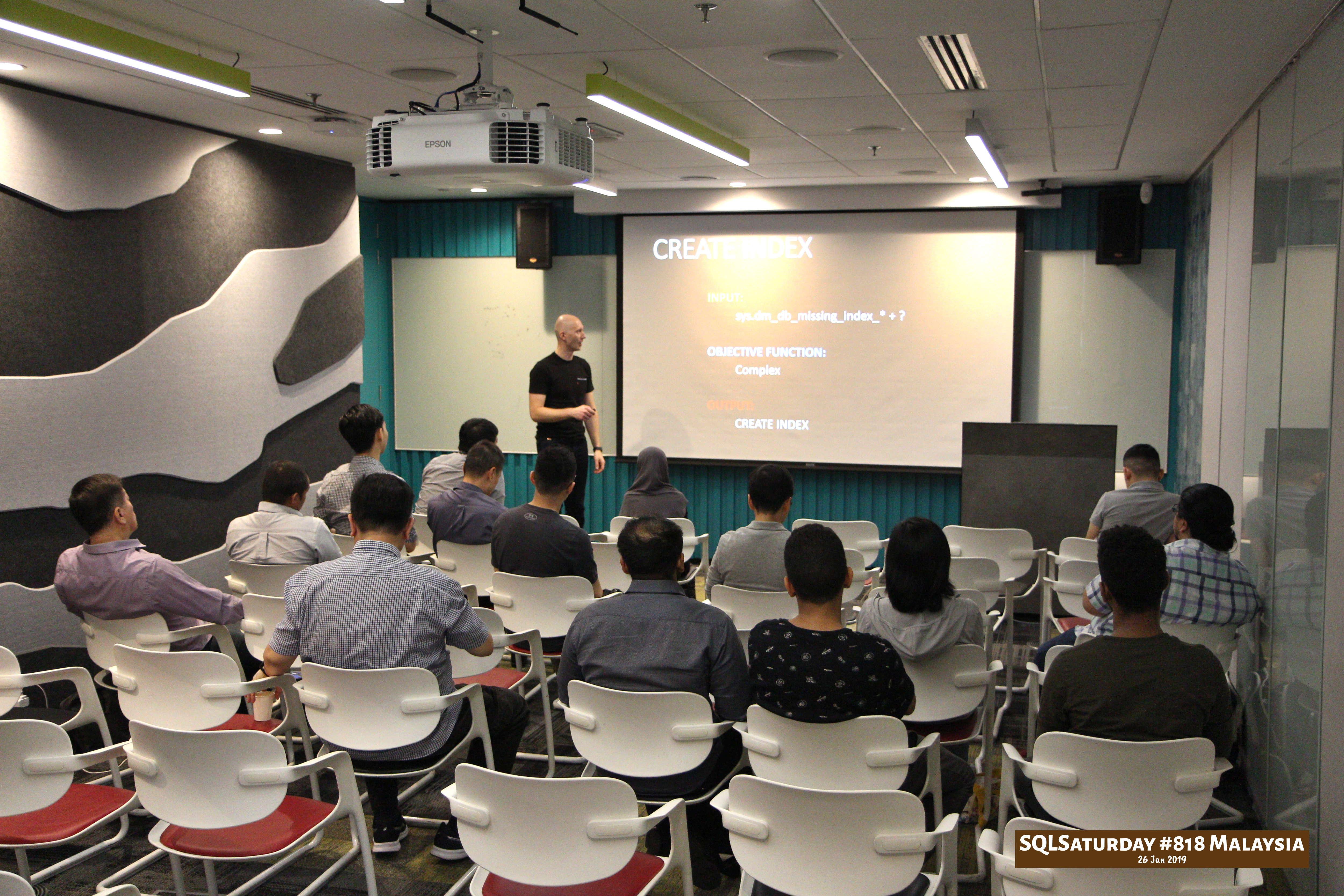 SQLSaturday 818 Malaysia 26 Jan 2019 at Microsoft Malaysia SQLSaturday is a training event for SQL Server professionals and those wanting to learn about SQL Server PC152