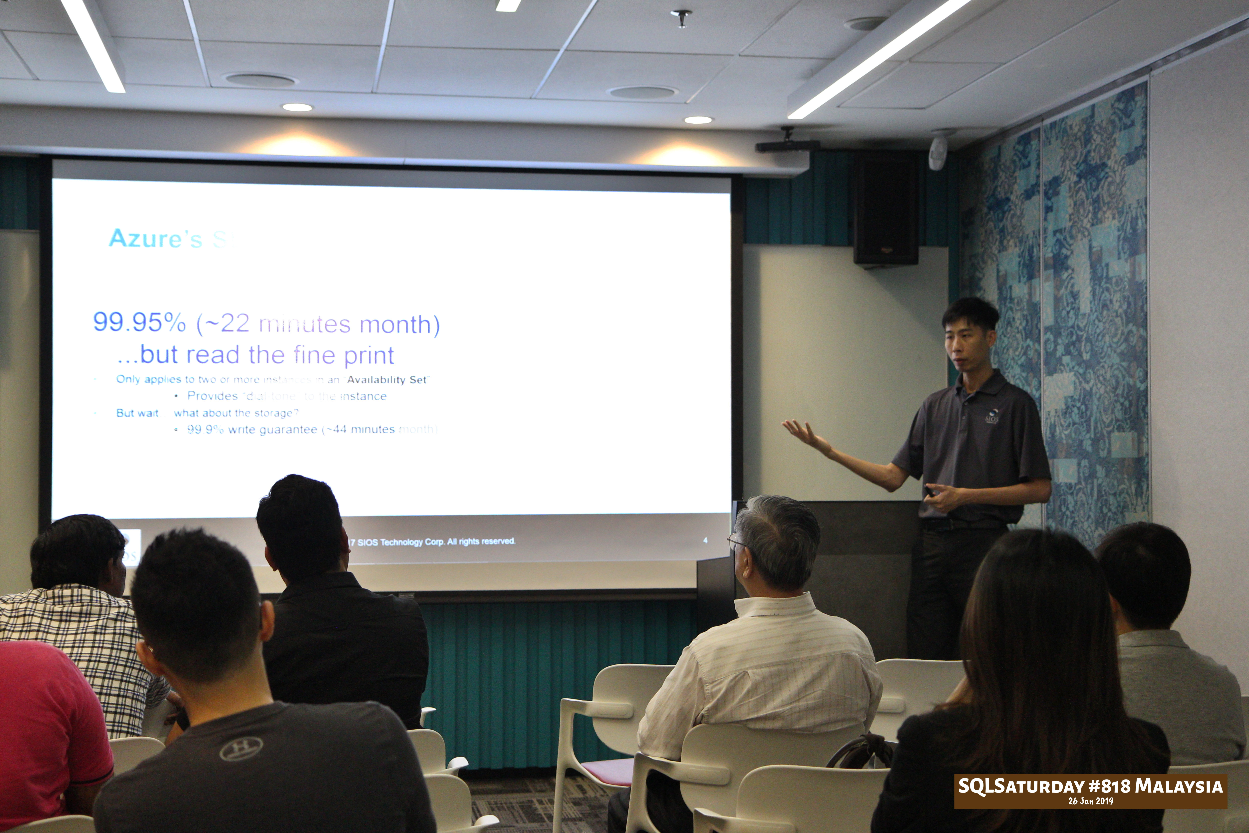 SQLSaturday 818 Malaysia 26 Jan 2019 at Microsoft Malaysia SQLSaturday is a training event for SQL Server professionals and those wanting to learn about SQL Server PC158