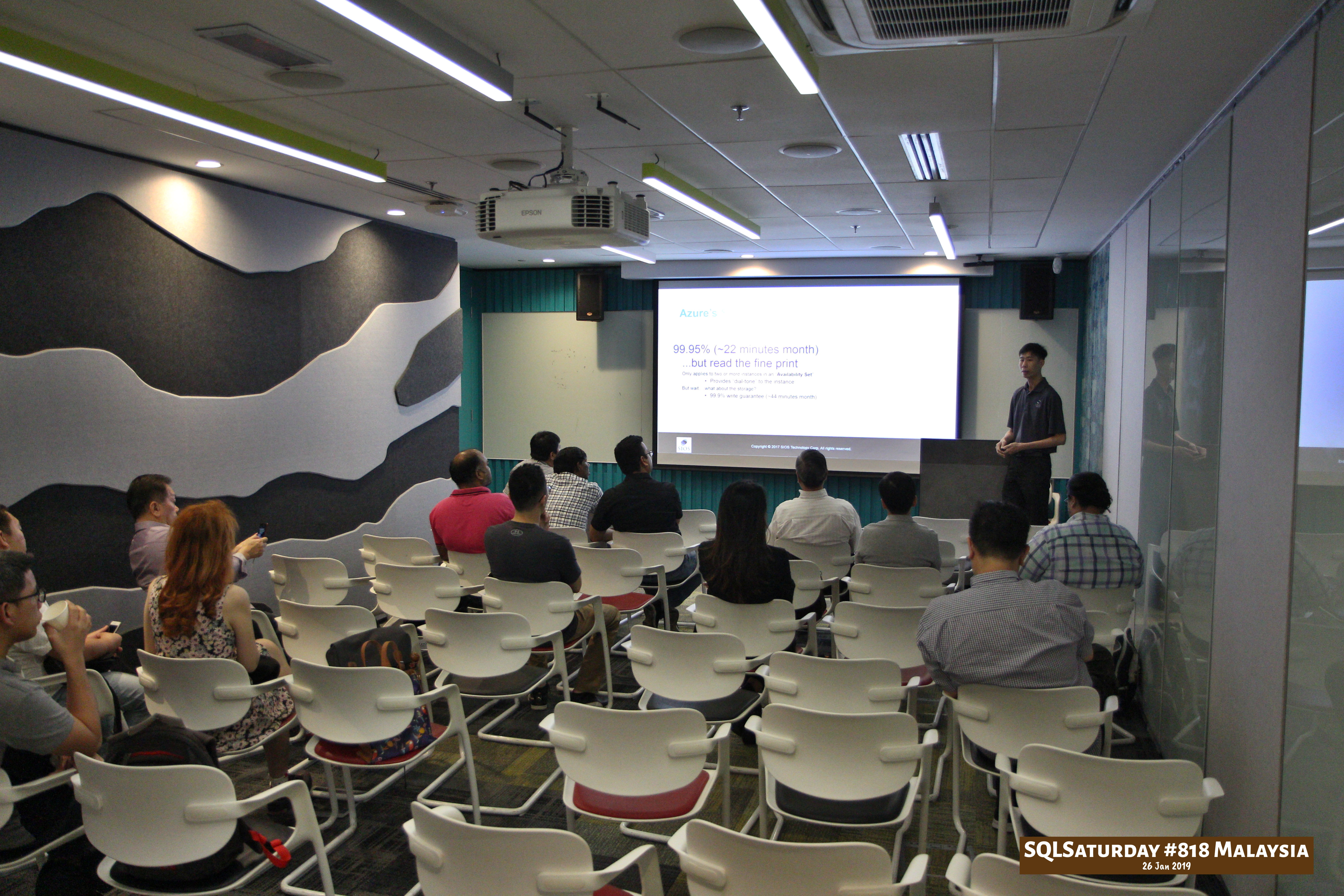 SQLSaturday 818 Malaysia 26 Jan 2019 at Microsoft Malaysia SQLSaturday is a training event for SQL Server professionals and those wanting to learn about SQL Server PC159