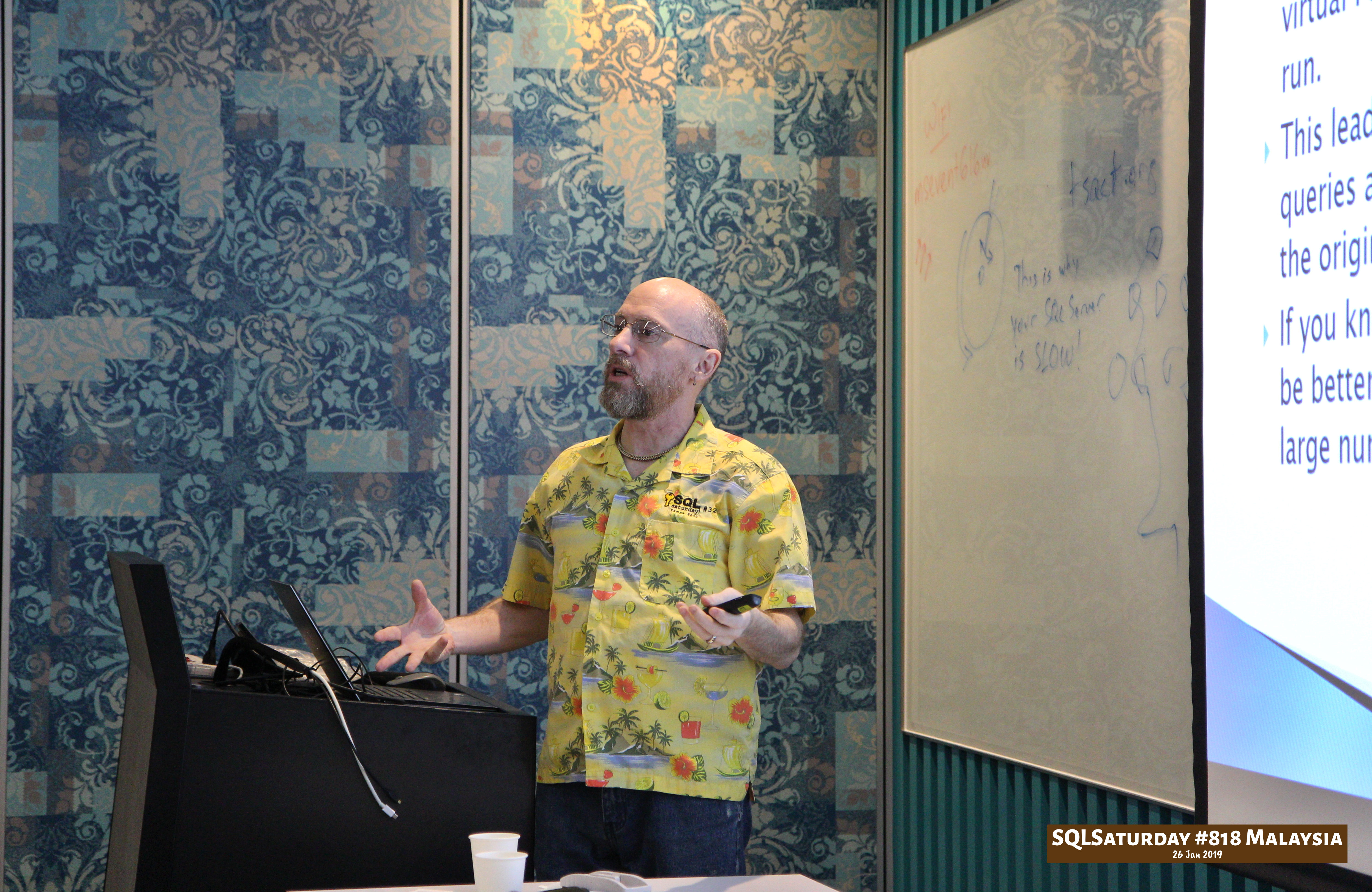 SQLSaturday 818 Malaysia 26 Jan 2019 at Microsoft Malaysia SQLSaturday is a training event for SQL Server professionals and those wanting to learn about SQL Server PC168