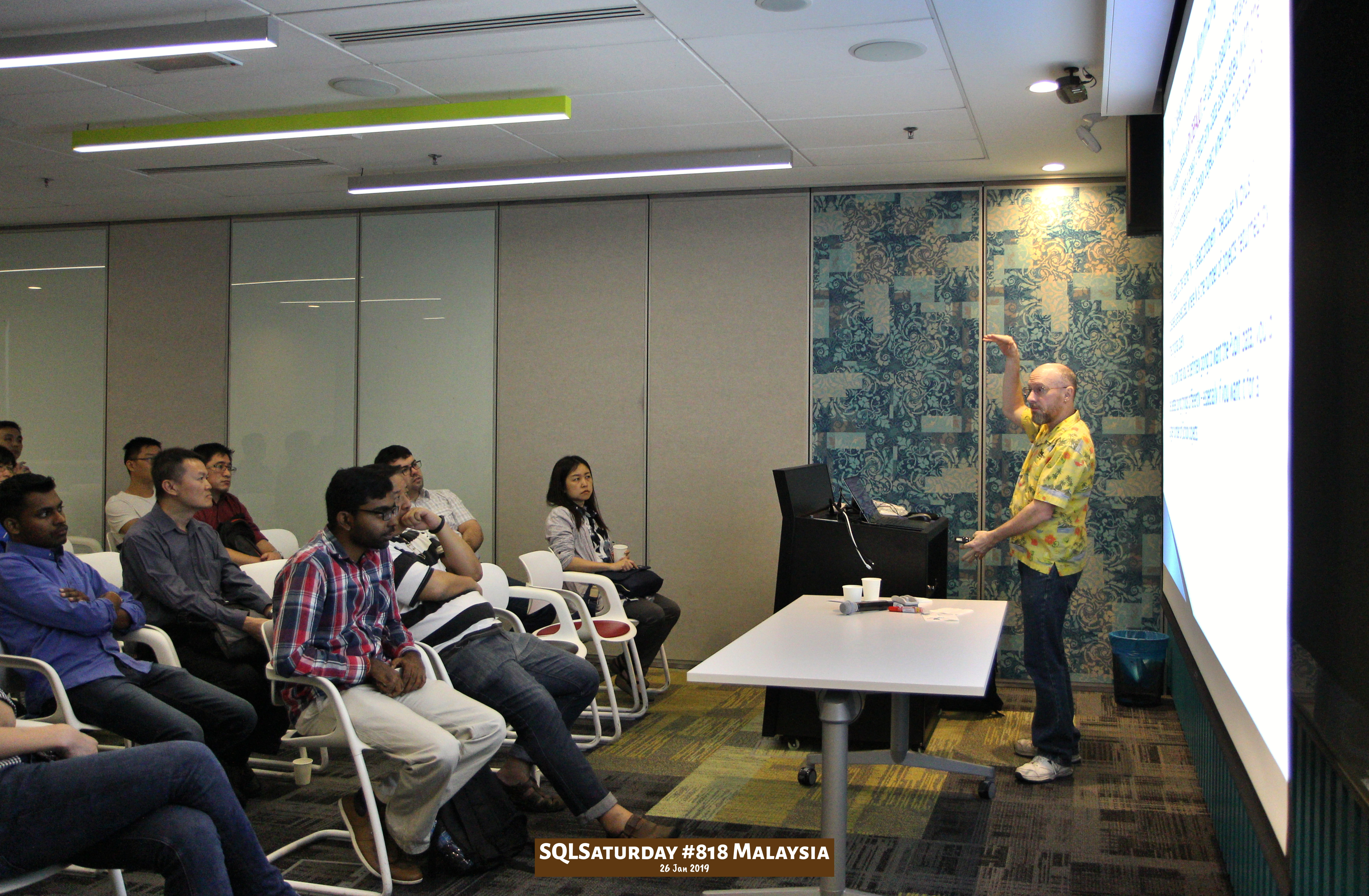 SQLSaturday 818 Malaysia 26 Jan 2019 at Microsoft Malaysia SQLSaturday is a training event for SQL Server professionals and those wanting to learn about SQL Server PC169