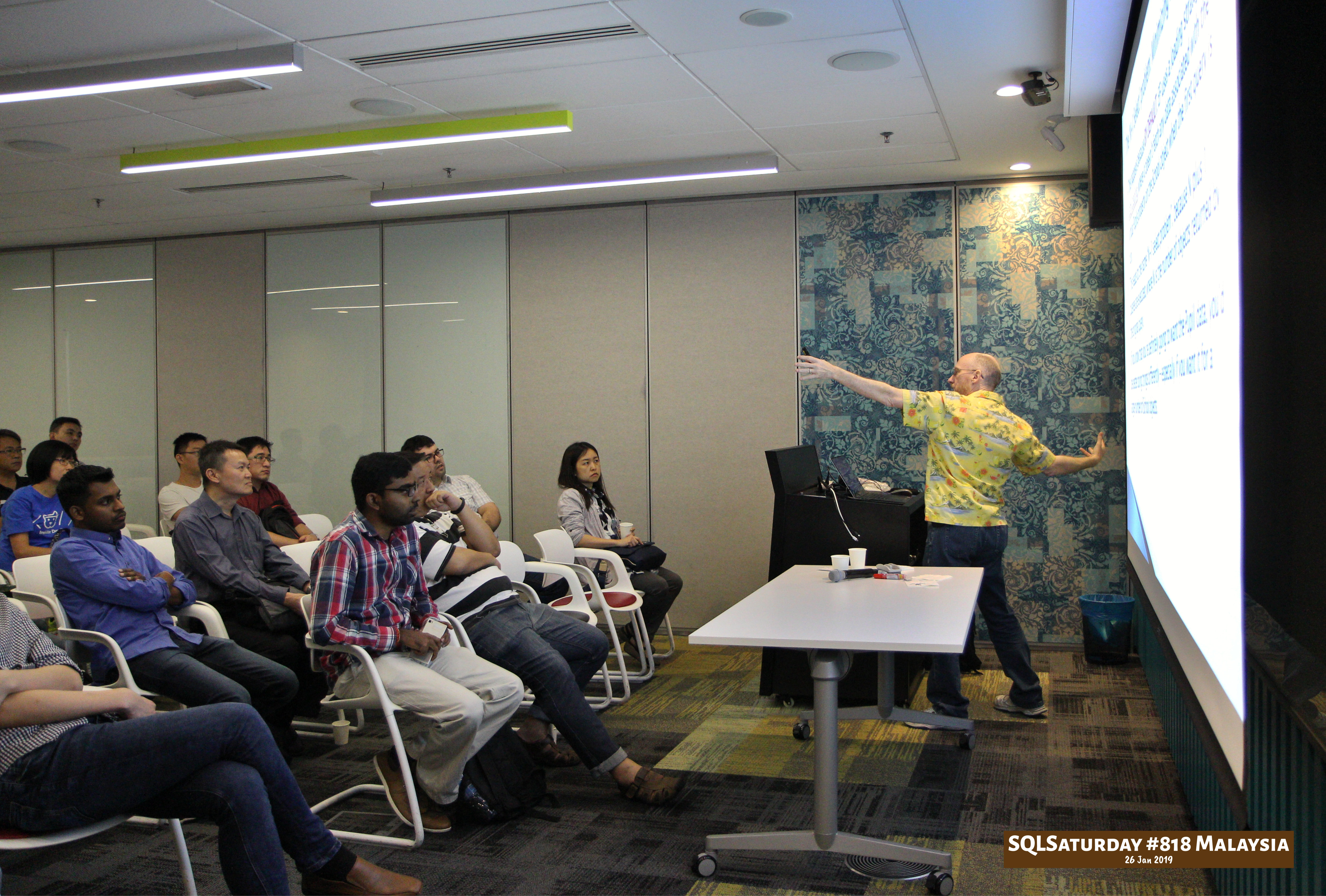 SQLSaturday 818 Malaysia 26 Jan 2019 at Microsoft Malaysia SQLSaturday is a training event for SQL Server professionals and those wanting to learn about SQL Server PC170