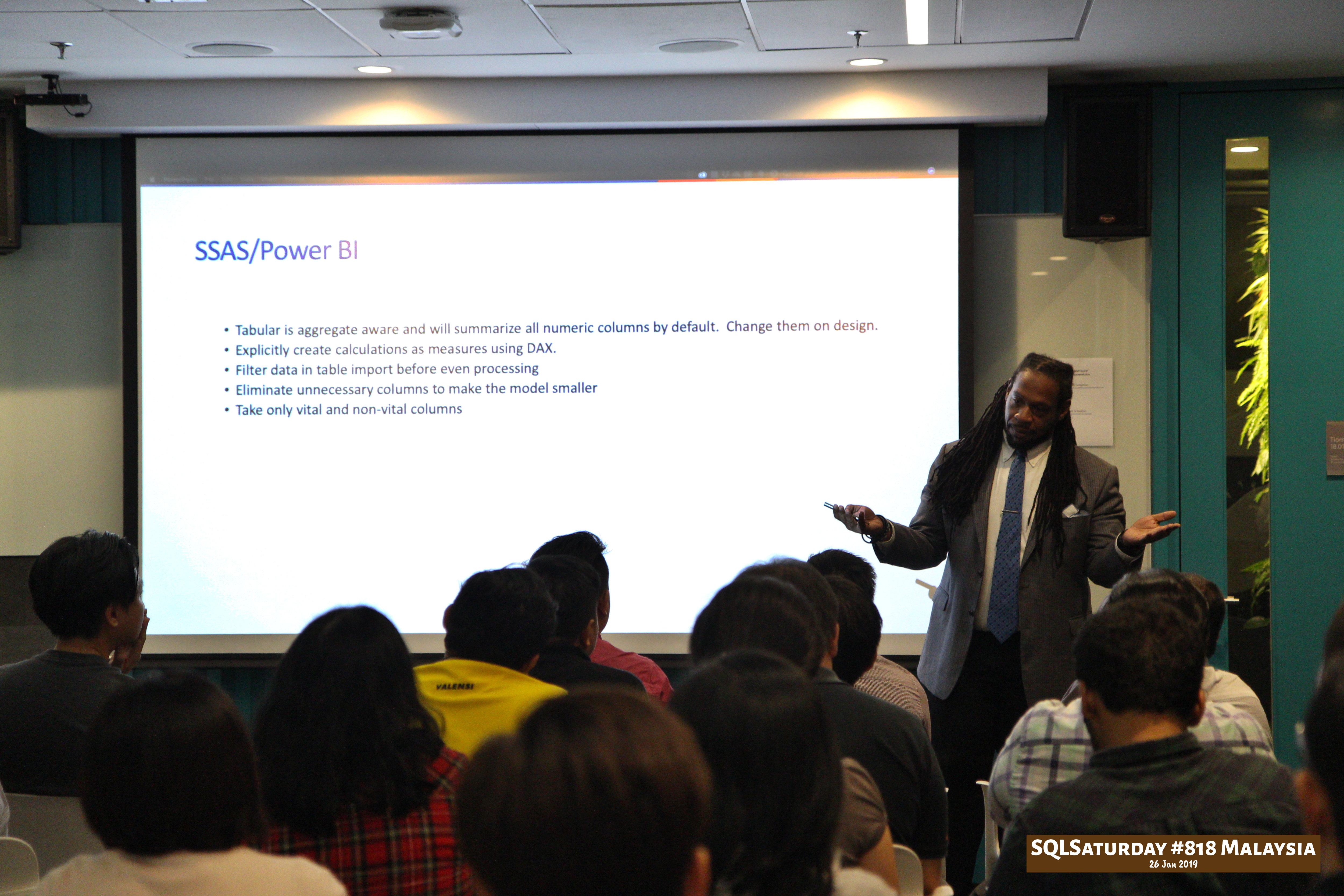 SQLSaturday 818 Malaysia 26 Jan 2019 at Microsoft Malaysia SQLSaturday is a training event for SQL Server professionals and those wanting to learn about SQL Server PC183