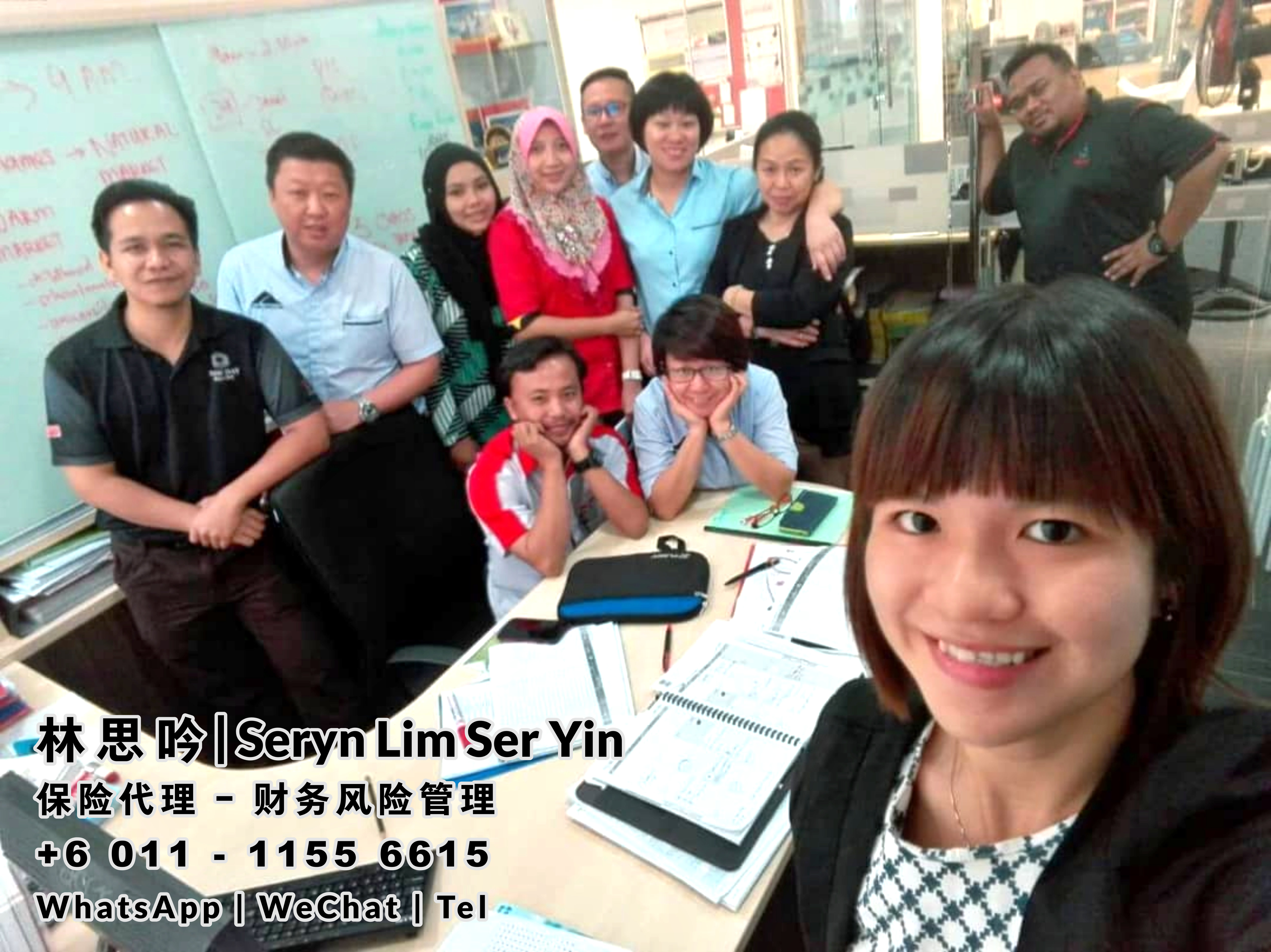 林思吟 Seryn Lim Ser Yin 马来西亚柔佛 保险代理 寿险服务 财务规划 与 财务风险管理 峇株巴辖-新山-士古来-士乃-麻坡-居銮-昔加末-丰盛港 A001-20