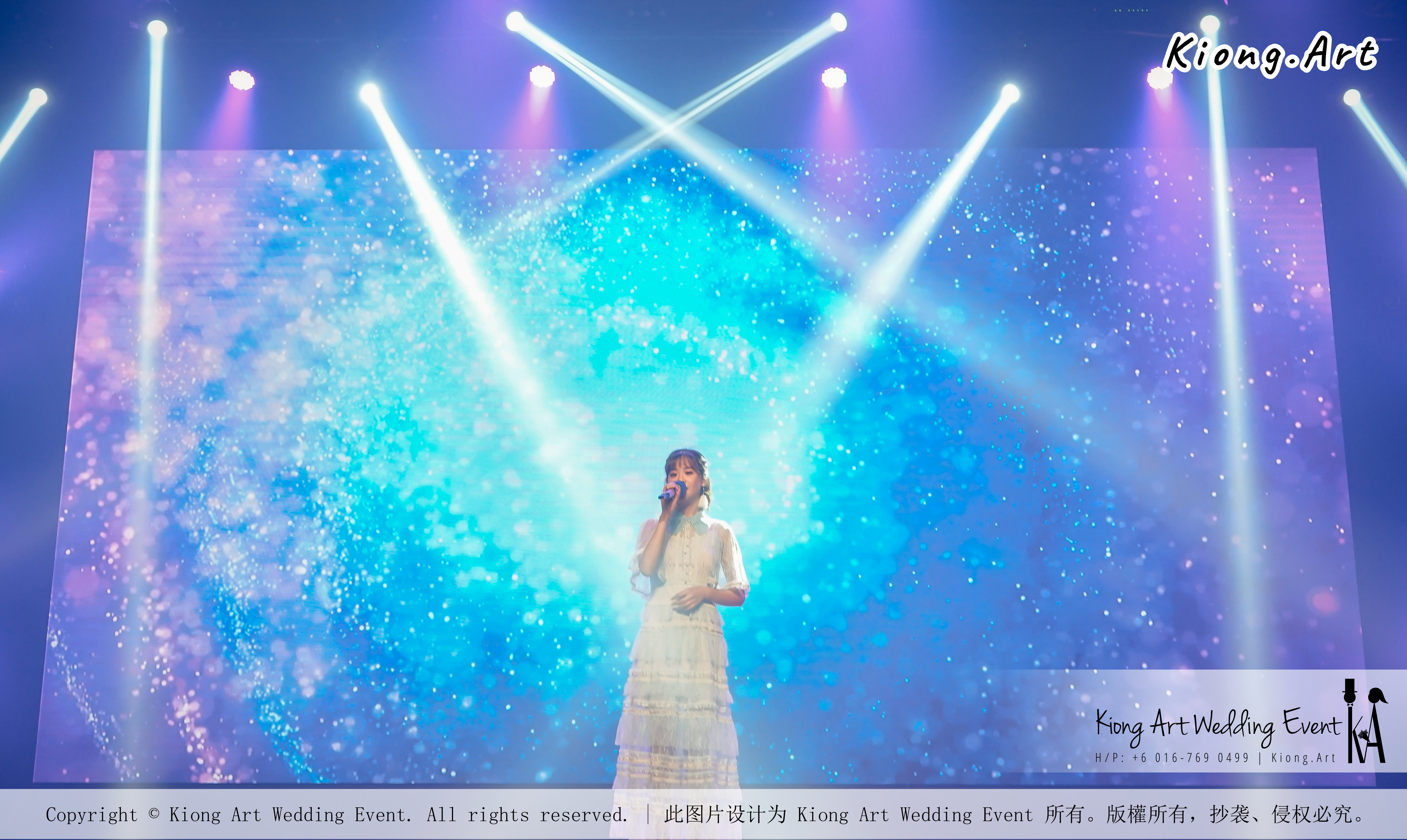 陈永馨于朋友婚礼上献唱-陈永馨-中国好声音-马来西亚婚礼布置 003