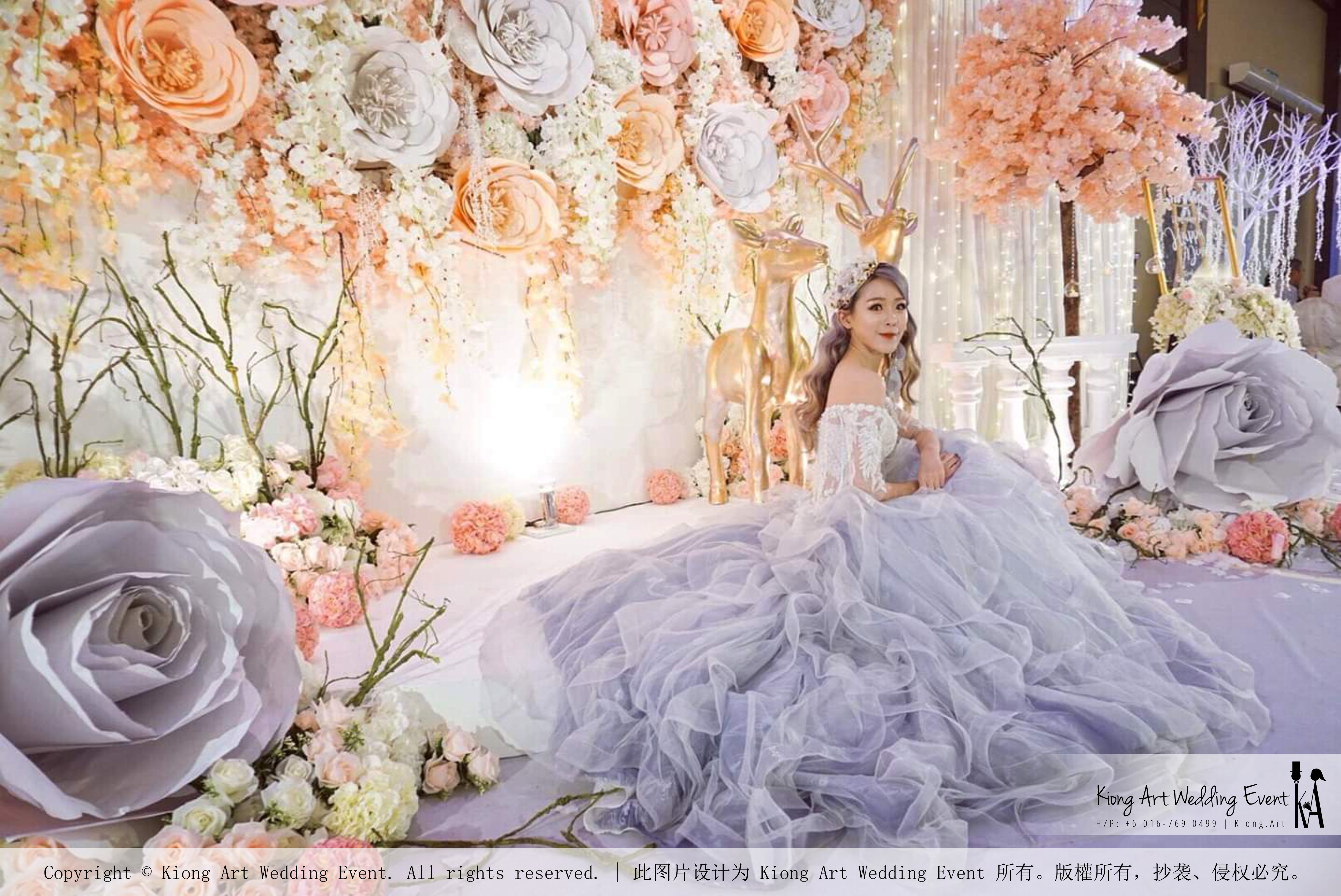 Malaysia Kuala Lumpur Wedding Event Kiong Art Wedding Deco Decoration One-stop Wedding Planning of Kent and Hann Wedding at Huang Cheng Banquet Muar A10-A01-13