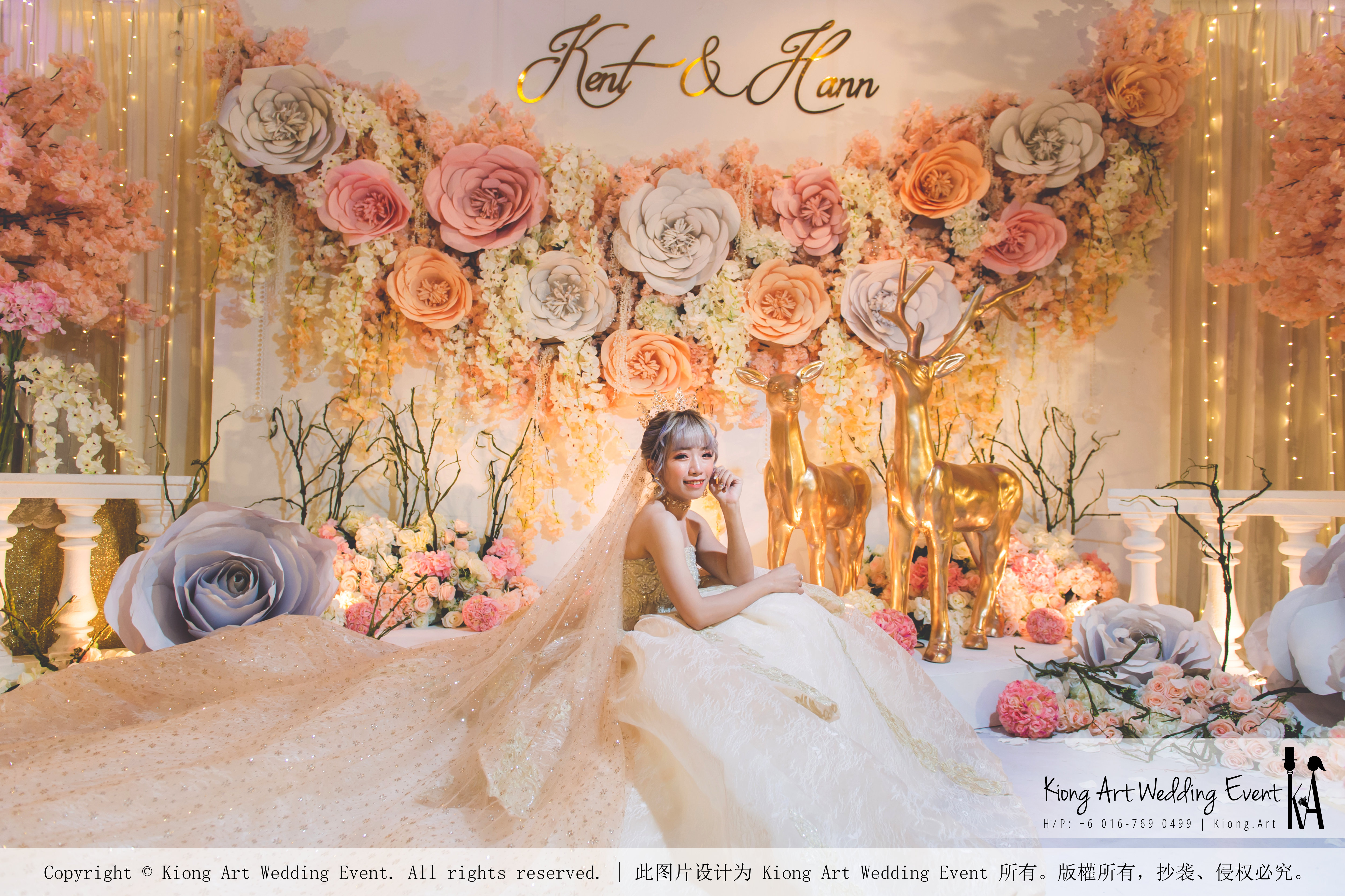 Malaysia Kuala Lumpur Wedding Event Kiong Art Wedding Deco Decoration One-stop Wedding Planning of Kent and Hann Wedding at Huang Cheng Banquet Muar A10-A01-15