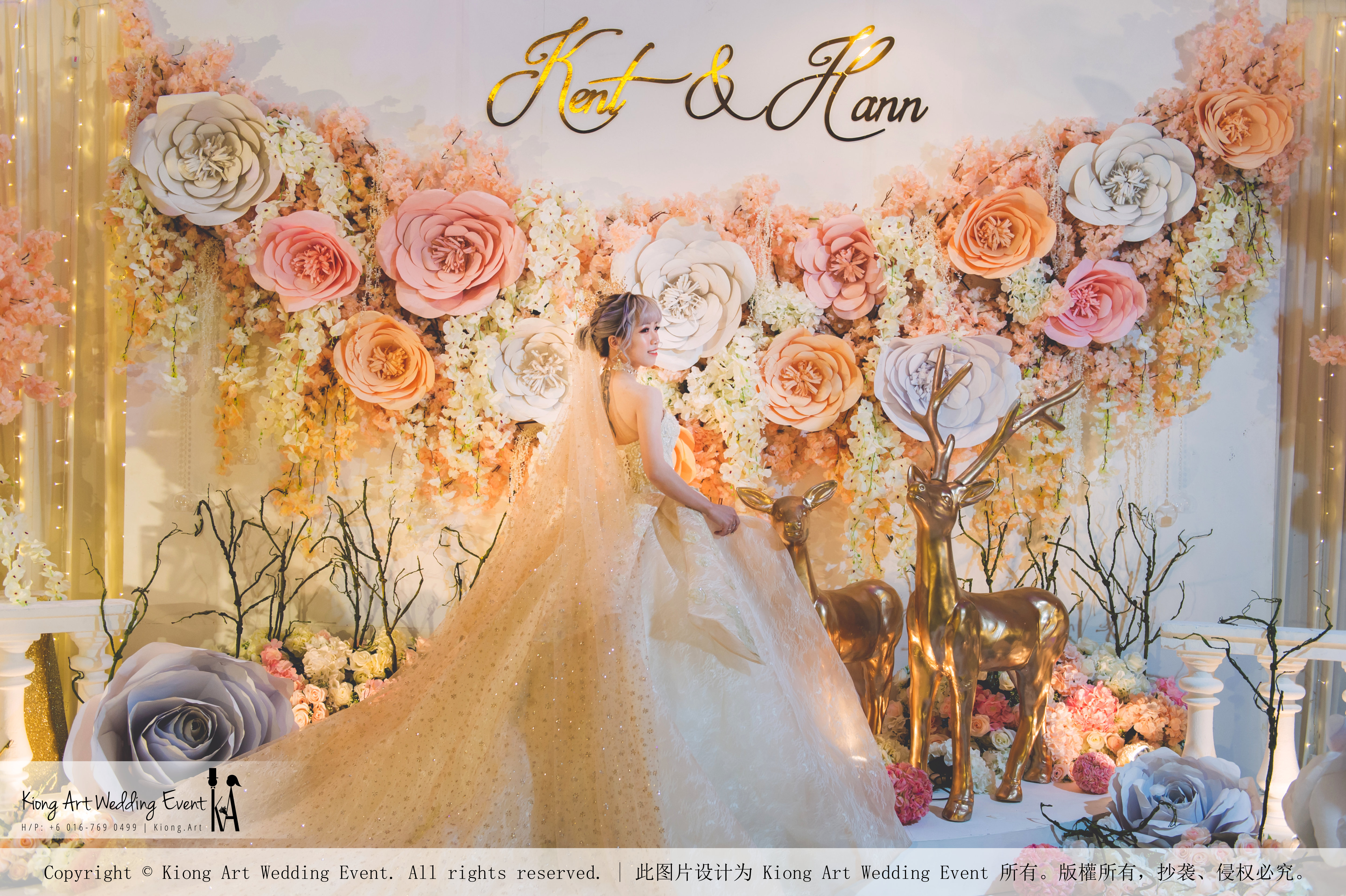 Malaysia Kuala Lumpur Wedding Event Kiong Art Wedding Deco Decoration One-stop Wedding Planning of Kent and Hann Wedding at Huang Cheng Banquet Muar A10-A01-22