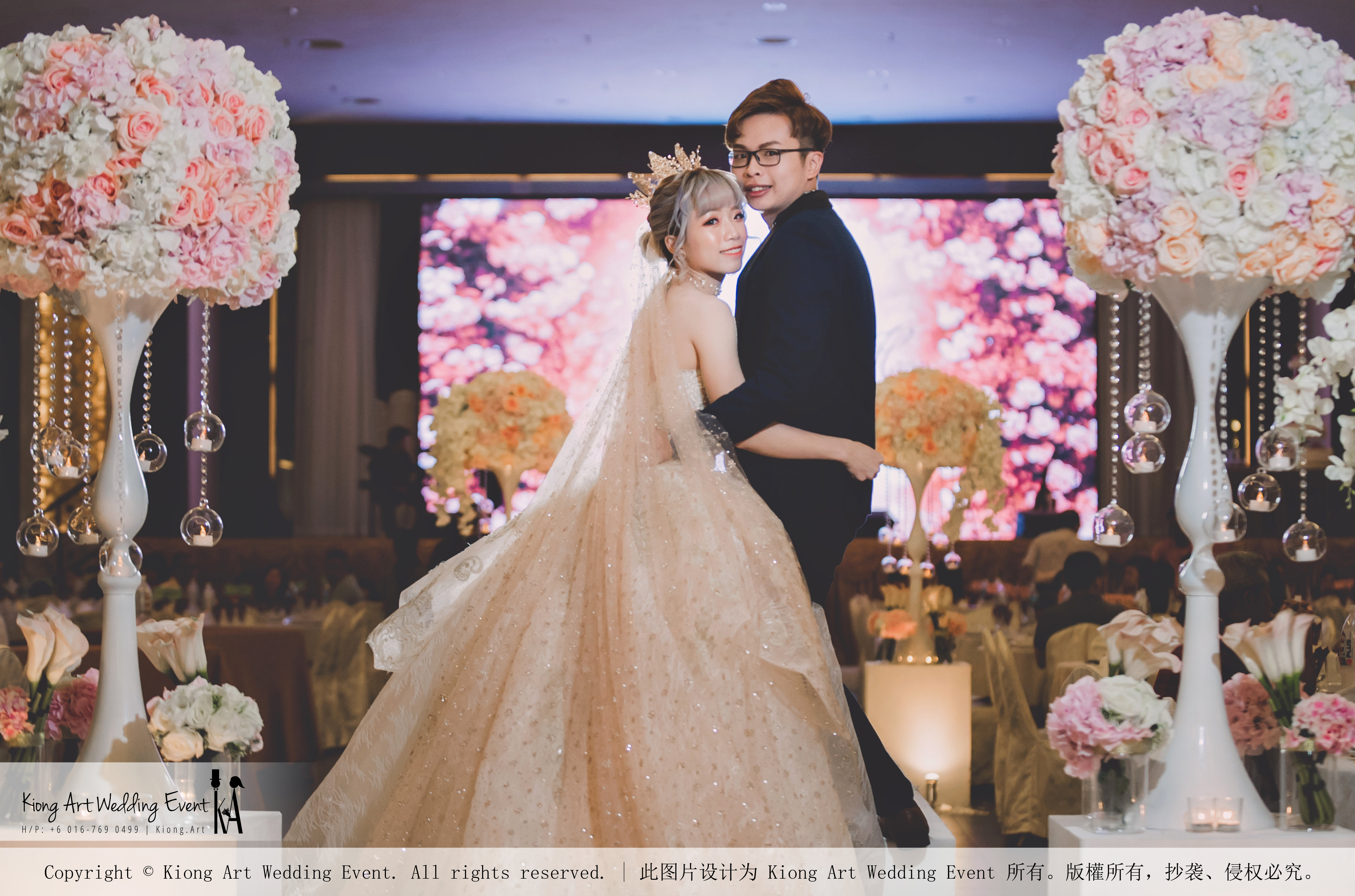 Malaysia Kuala Lumpur Wedding Event Kiong Art Wedding Deco Decoration One-stop Wedding Planning of Kent and Hann Wedding at Huang Cheng Banquet Muar A10-A01-27