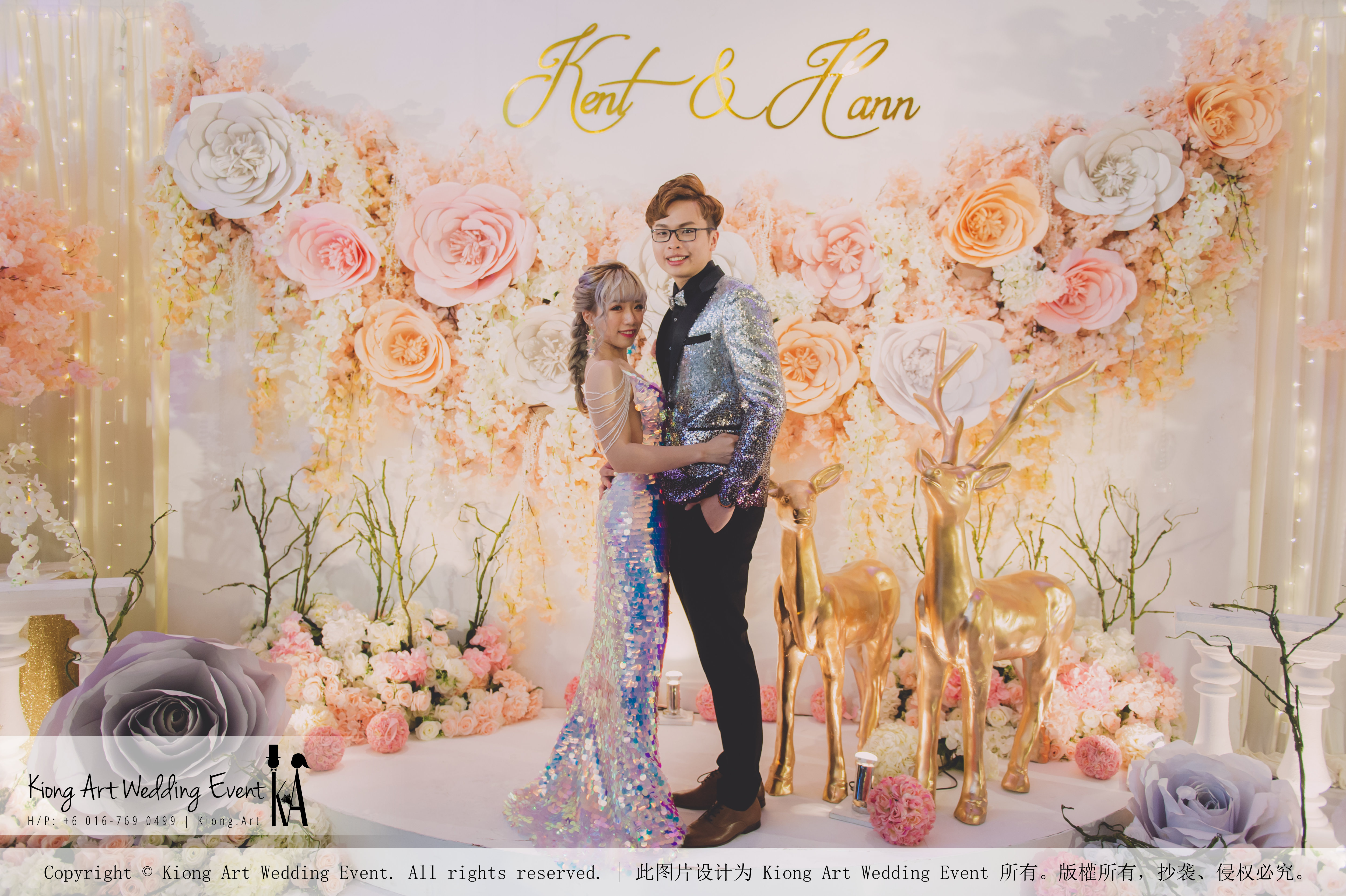 Malaysia Kuala Lumpur Wedding Event Kiong Art Wedding Deco Decoration One-stop Wedding Planning of Kent and Hann Wedding at Huang Cheng Banquet Muar A10-A01-35