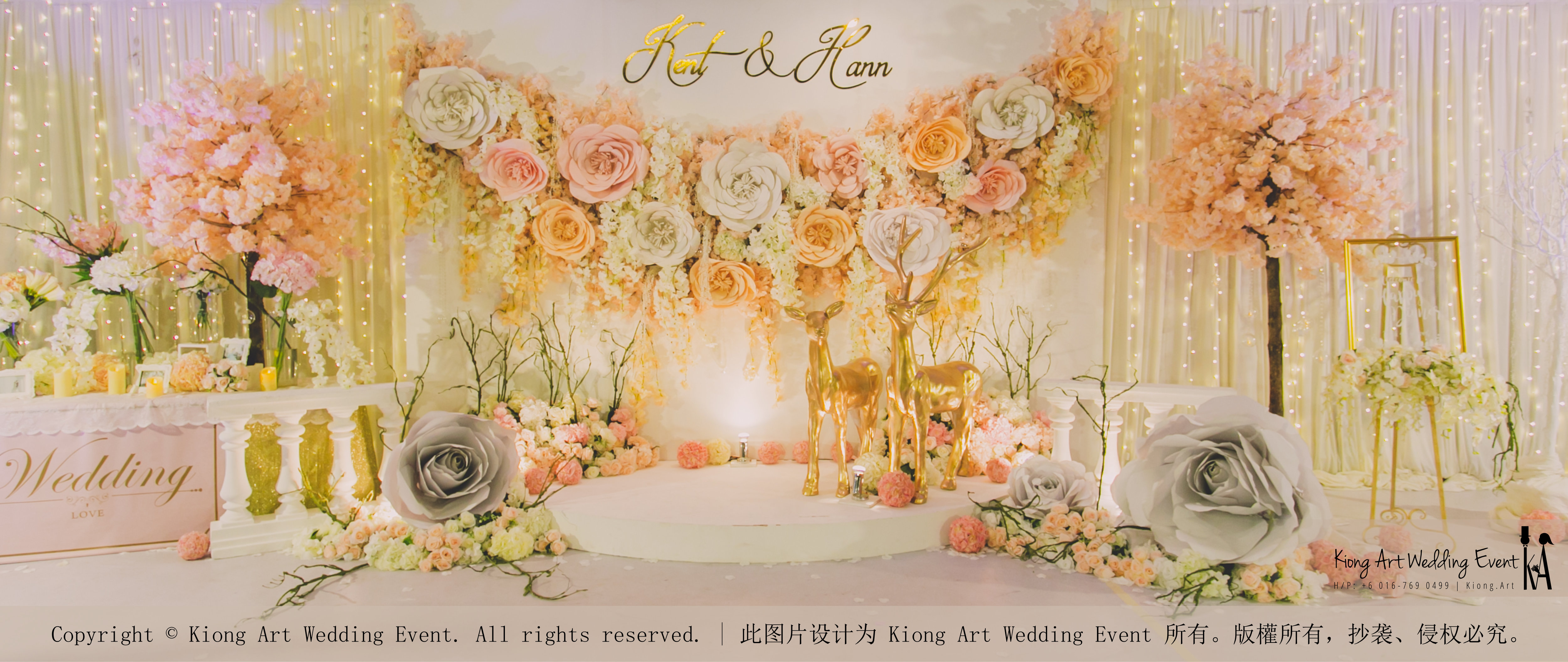 Malaysia Kuala Lumpur Wedding Event Kiong Art Wedding Deco Decoration One-stop Wedding Planning of Kent and Hann Wedding at Huang Cheng Banquet Muar A10-A01-48