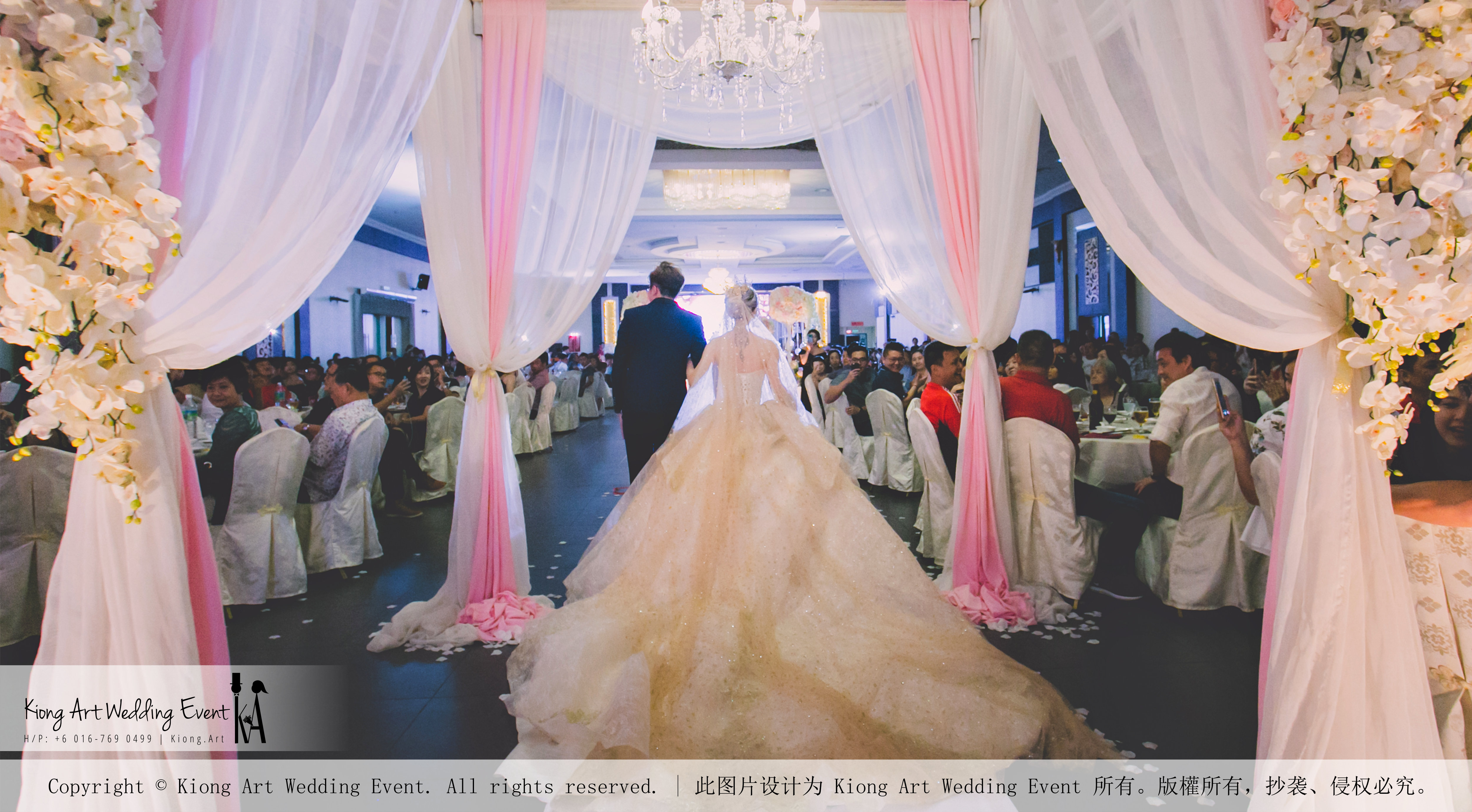 Malaysia Kuala Lumpur Wedding Event Kiong Art Wedding Deco Decoration One-stop Wedding Planning of Kent and Hann Wedding at Huang Cheng Banquet Muar A10-A01-49
