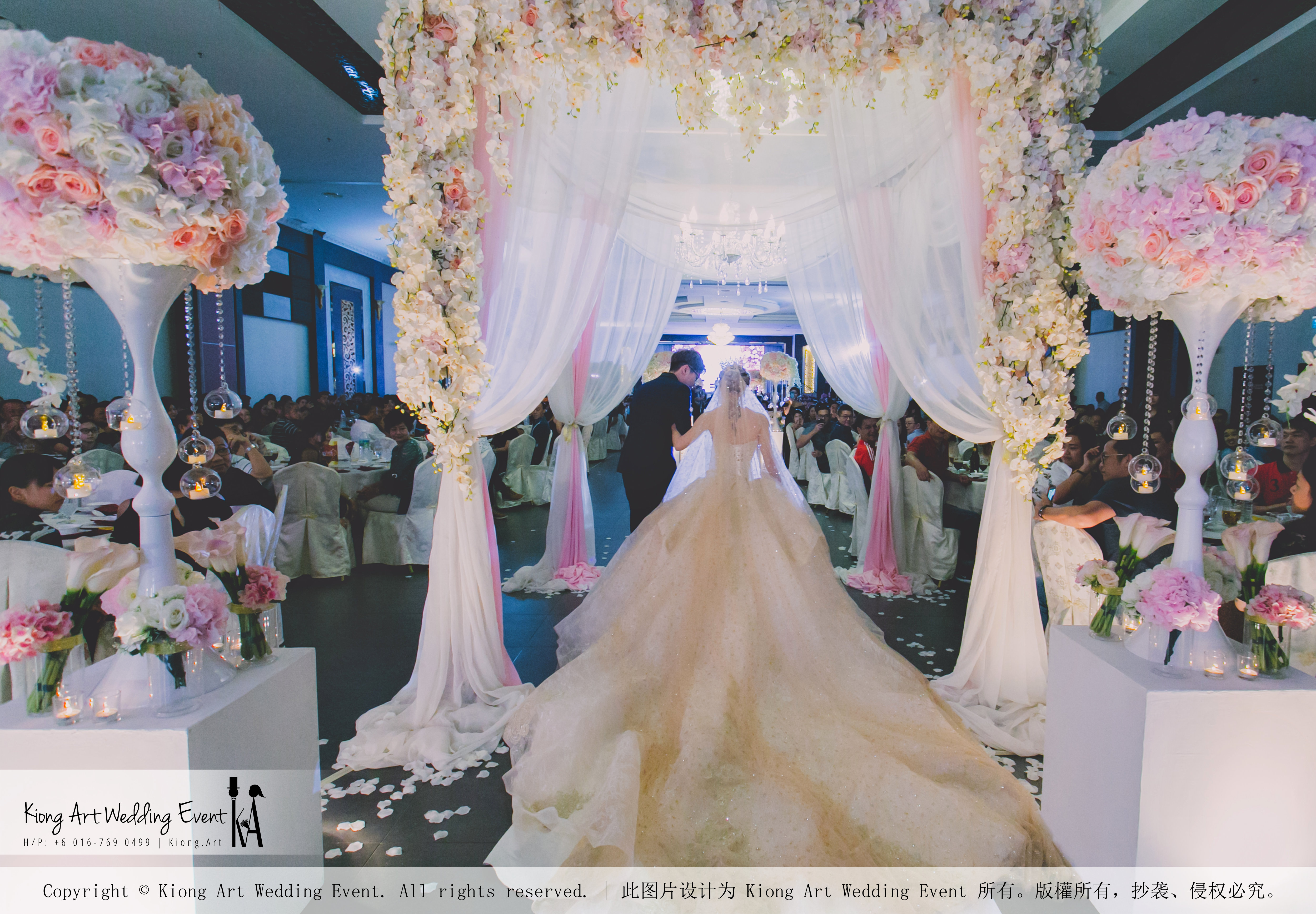 Malaysia Kuala Lumpur Wedding Event Kiong Art Wedding Deco Decoration One-stop Wedding Planning of Kent and Hann Wedding at Huang Cheng Banquet Muar A10-A01-50