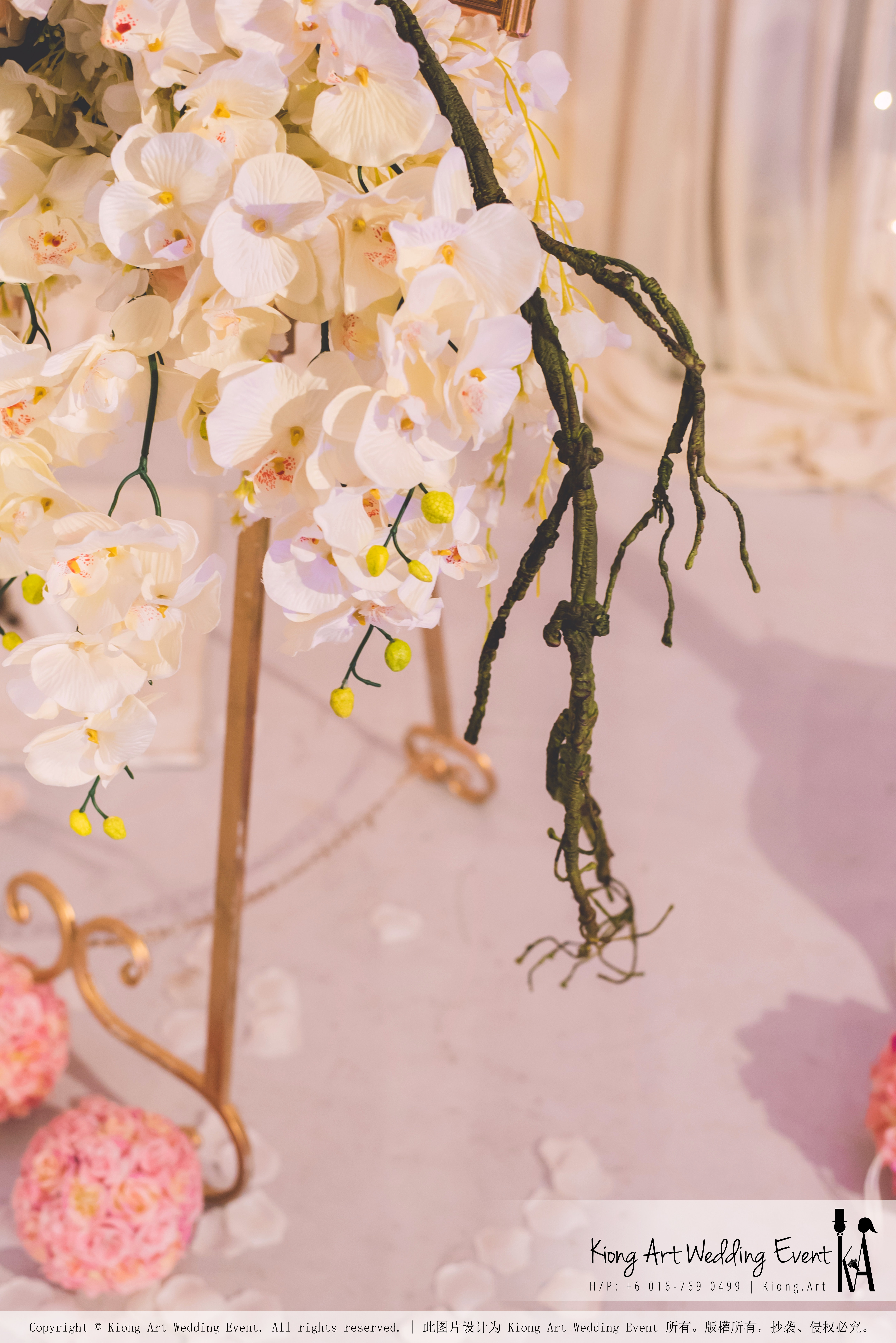 Malaysia Kuala Lumpur Wedding Event Kiong Art Wedding Deco Decoration One-stop Wedding Planning of Kent and Hann Wedding at Huang Cheng Banquet Muar A10-A01-59