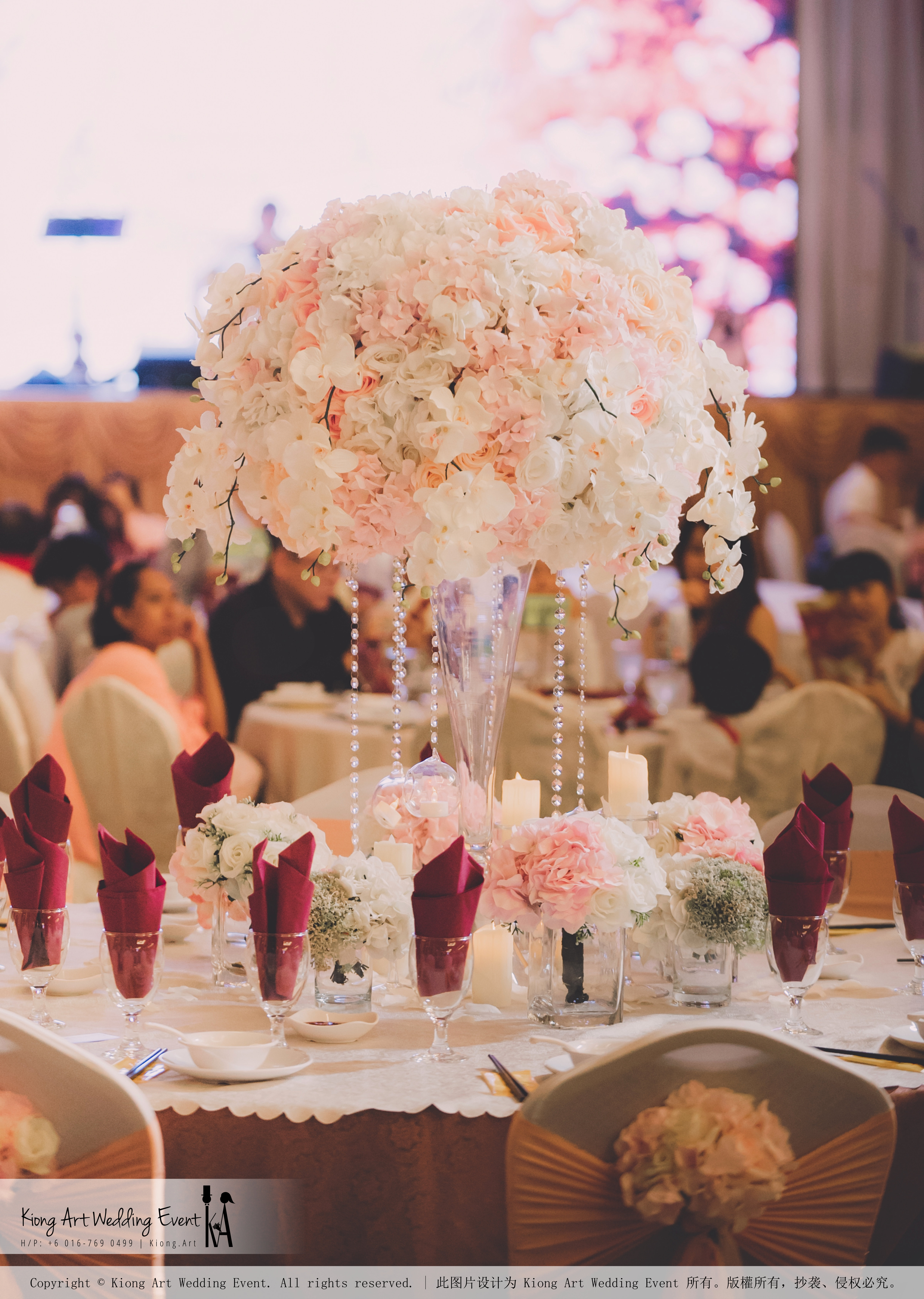 Malaysia Kuala Lumpur Wedding Event Kiong Art Wedding Deco Decoration One-stop Wedding Planning of Kent and Hann Wedding at Huang Cheng Banquet Muar A10-A01-63
