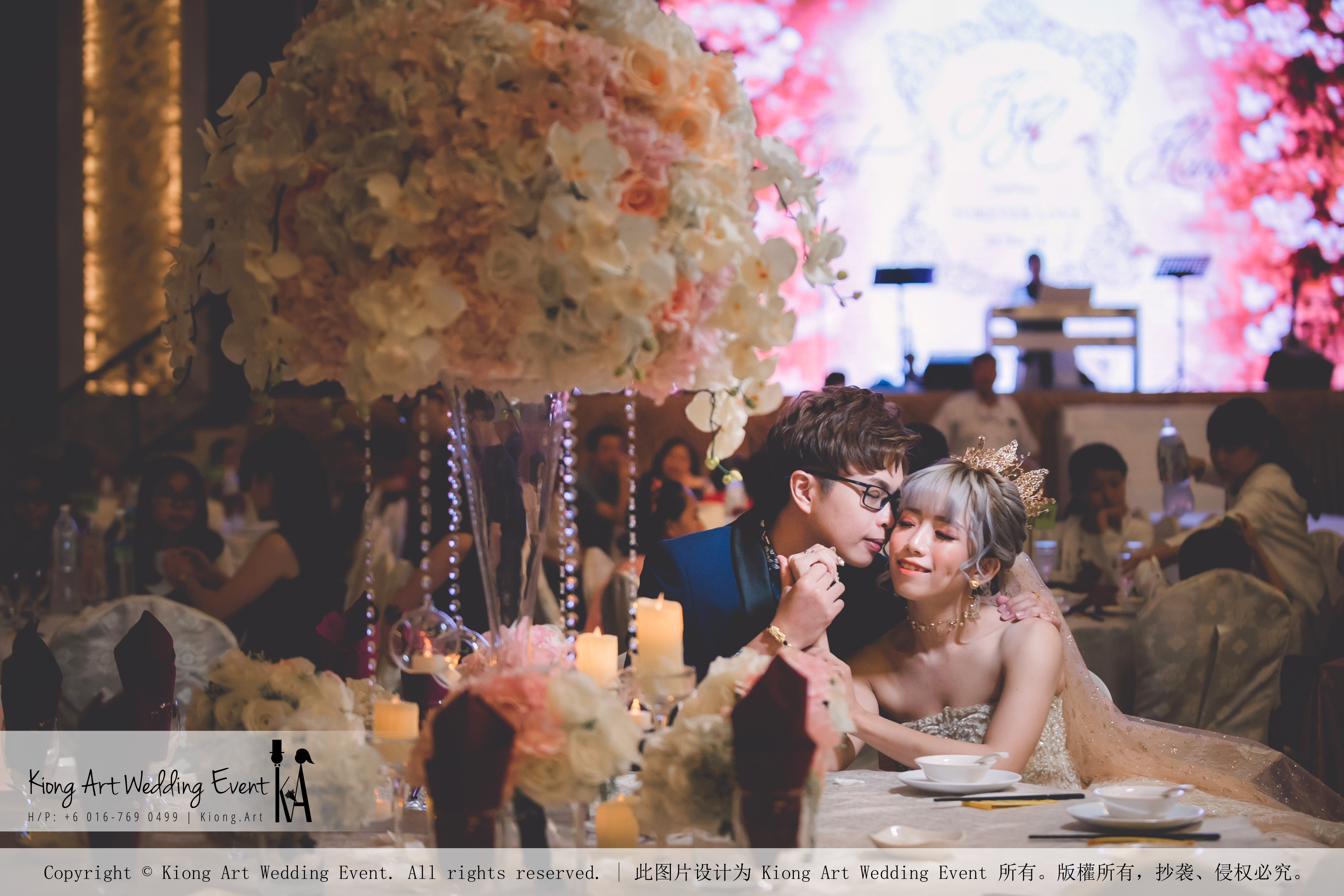 Malaysia Kuala Lumpur Wedding Event Kiong Art Wedding Deco Decoration One-stop Wedding Planning of Kent and Hann Wedding at Huang Cheng Banquet Muar A10-A01-66