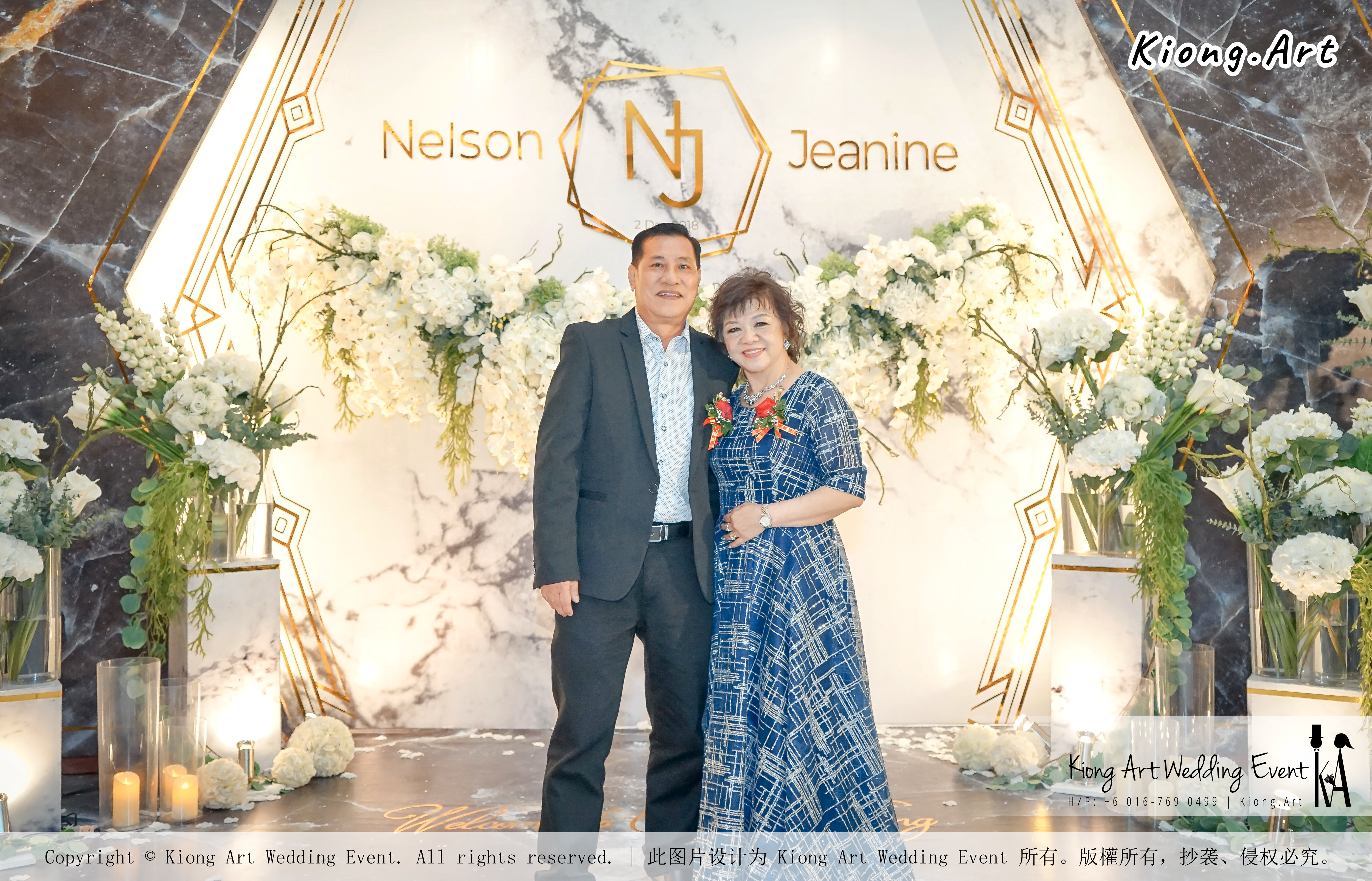Malaysia Kuala Lumpur Wedding Event Kiong Art Wedding Deco Decoration One-stop Wedding Planning of Nelson and Jeanine Wedding at Grand Sea View Restaurant A11-A05-05