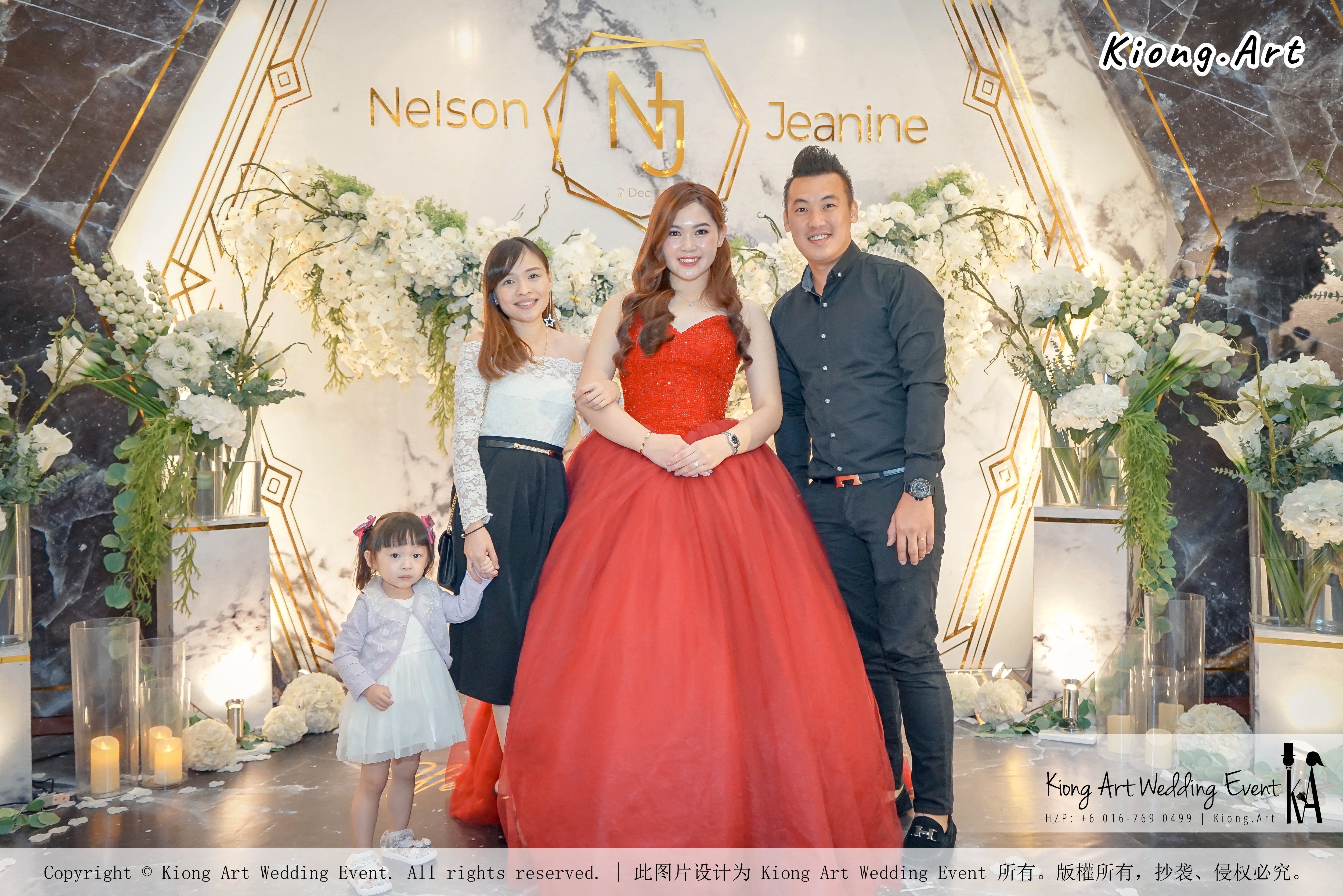 Malaysia Kuala Lumpur Wedding Event Kiong Art Wedding Deco Decoration One-stop Wedding Planning of Nelson and Jeanine Wedding at Grand Sea View Restaurant A11-A05-08