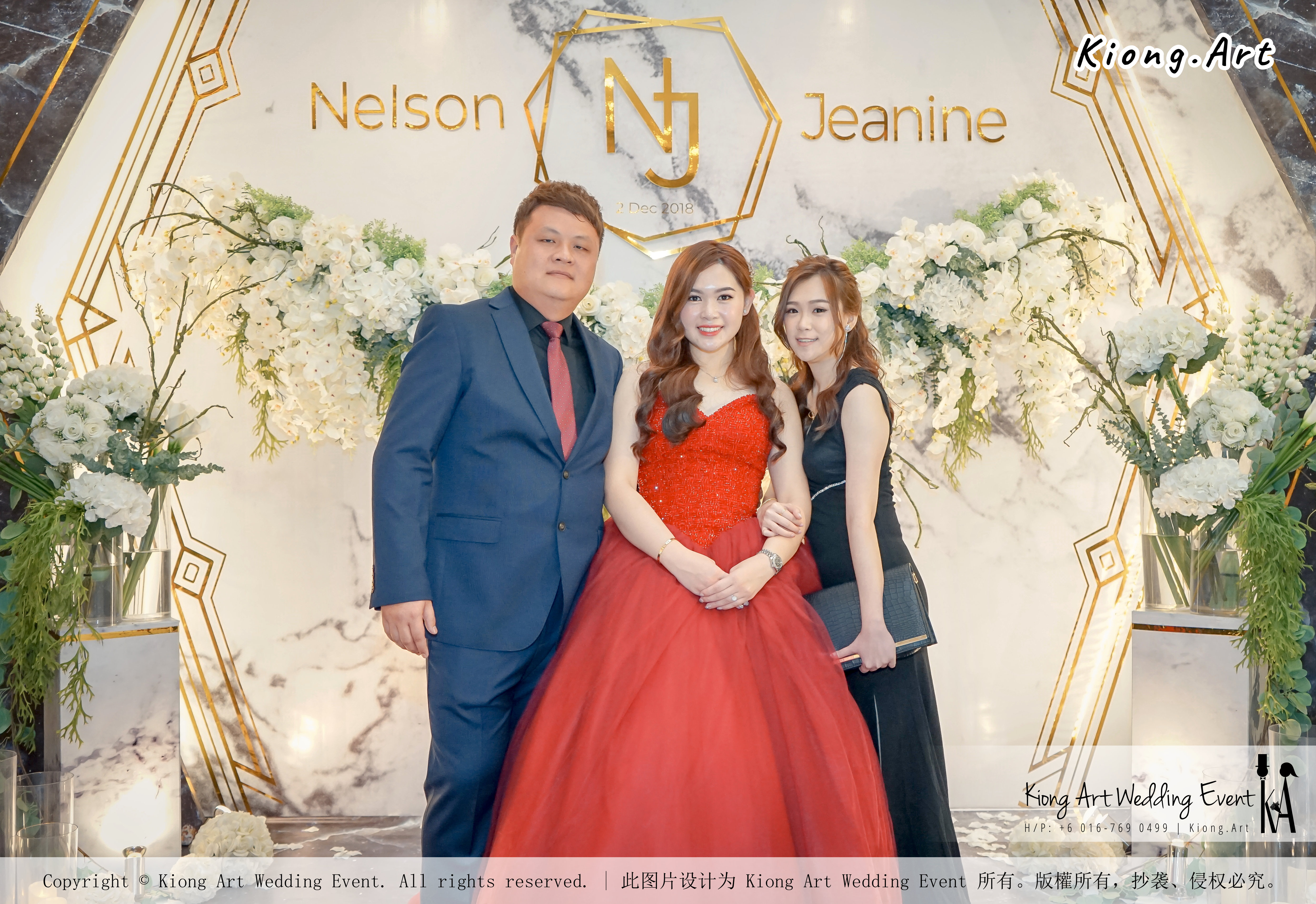 Malaysia Kuala Lumpur Wedding Event Kiong Art Wedding Deco Decoration One-stop Wedding Planning of Nelson and Jeanine Wedding at Grand Sea View Restaurant A11-A05-09