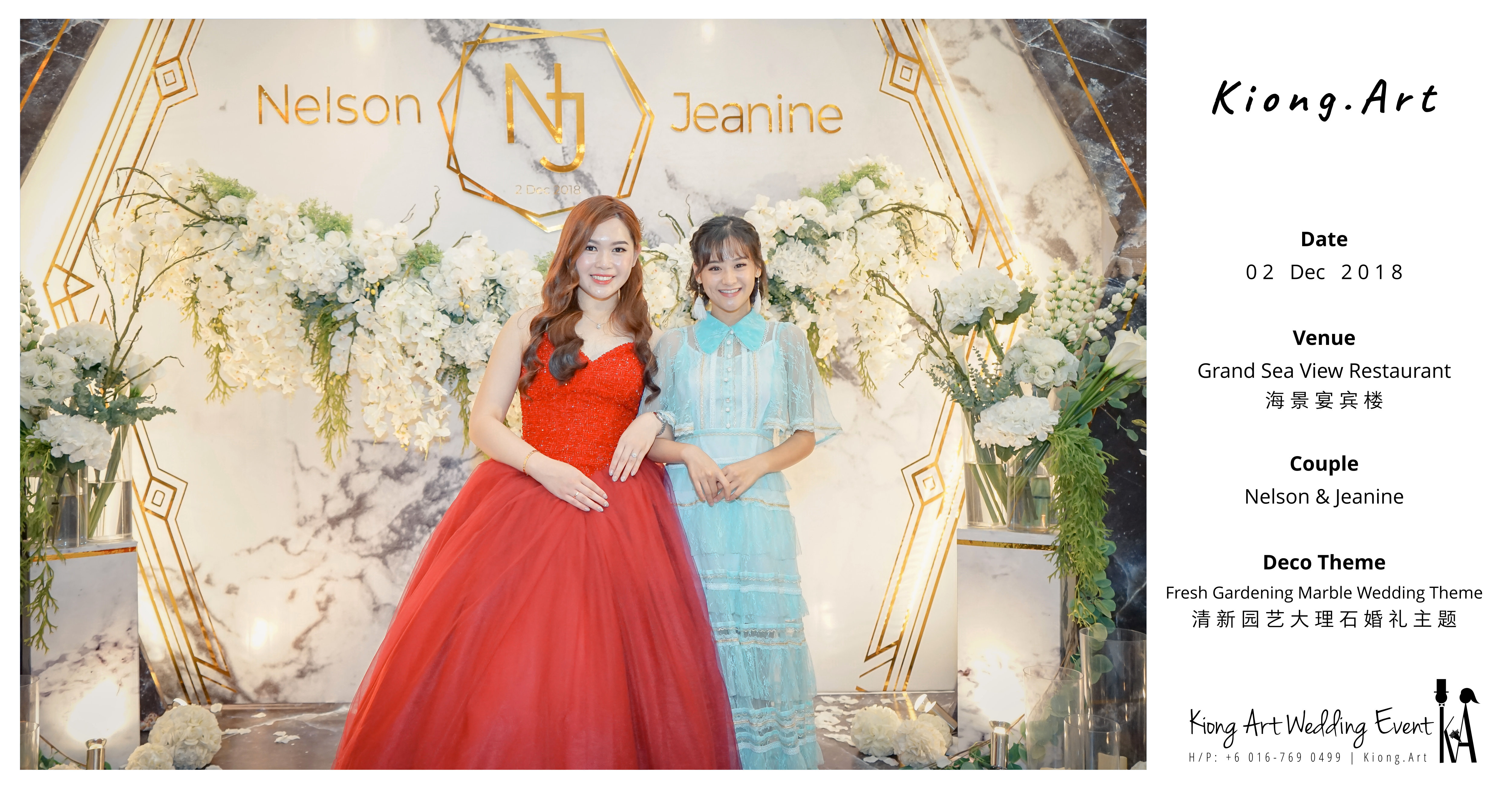 Fresh Gardening Marble Wedding Theme @ 02 Dec 2018 | Wedding Theme