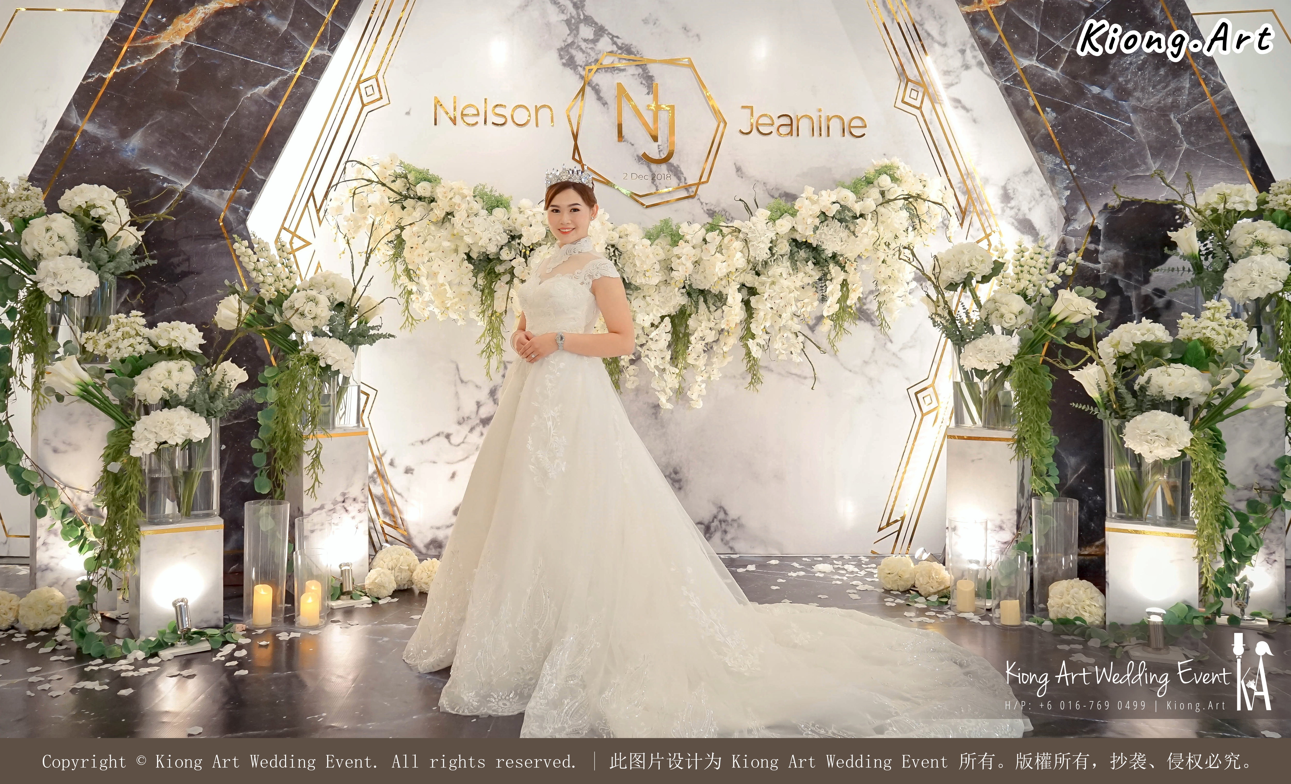 Malaysia Kuala Lumpur Wedding Event Kiong Art Wedding Deco Decoration One-stop Wedding Planning of Nelson and Jeanine Wedding 陈永馨 中国好声音 A11-A01-01