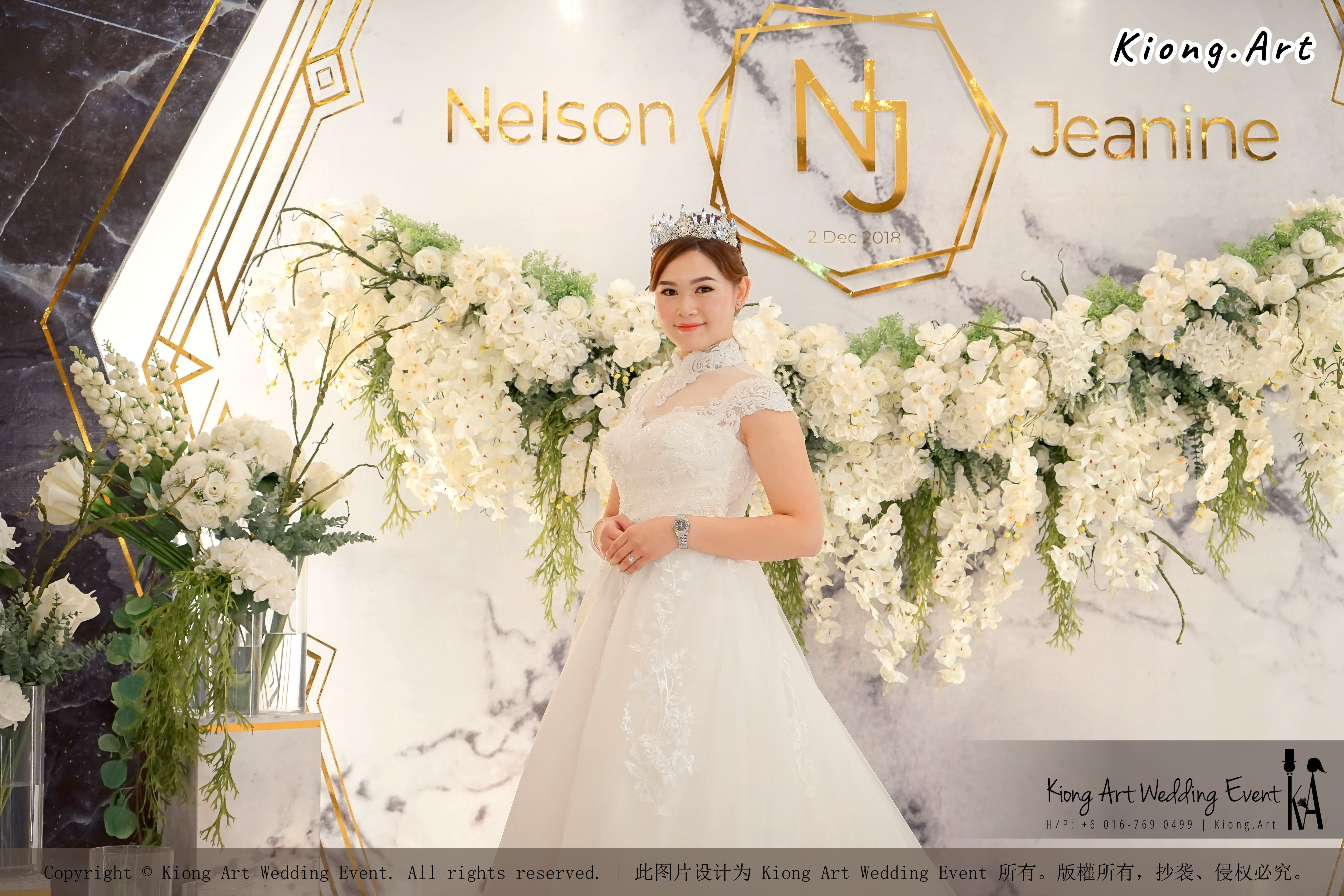 Malaysia Kuala Lumpur Wedding Event Kiong Art Wedding Deco Decoration One-stop Wedding Planning of Nelson and Jeanine Wedding 陈永馨 中国好声音 A11-A01-03