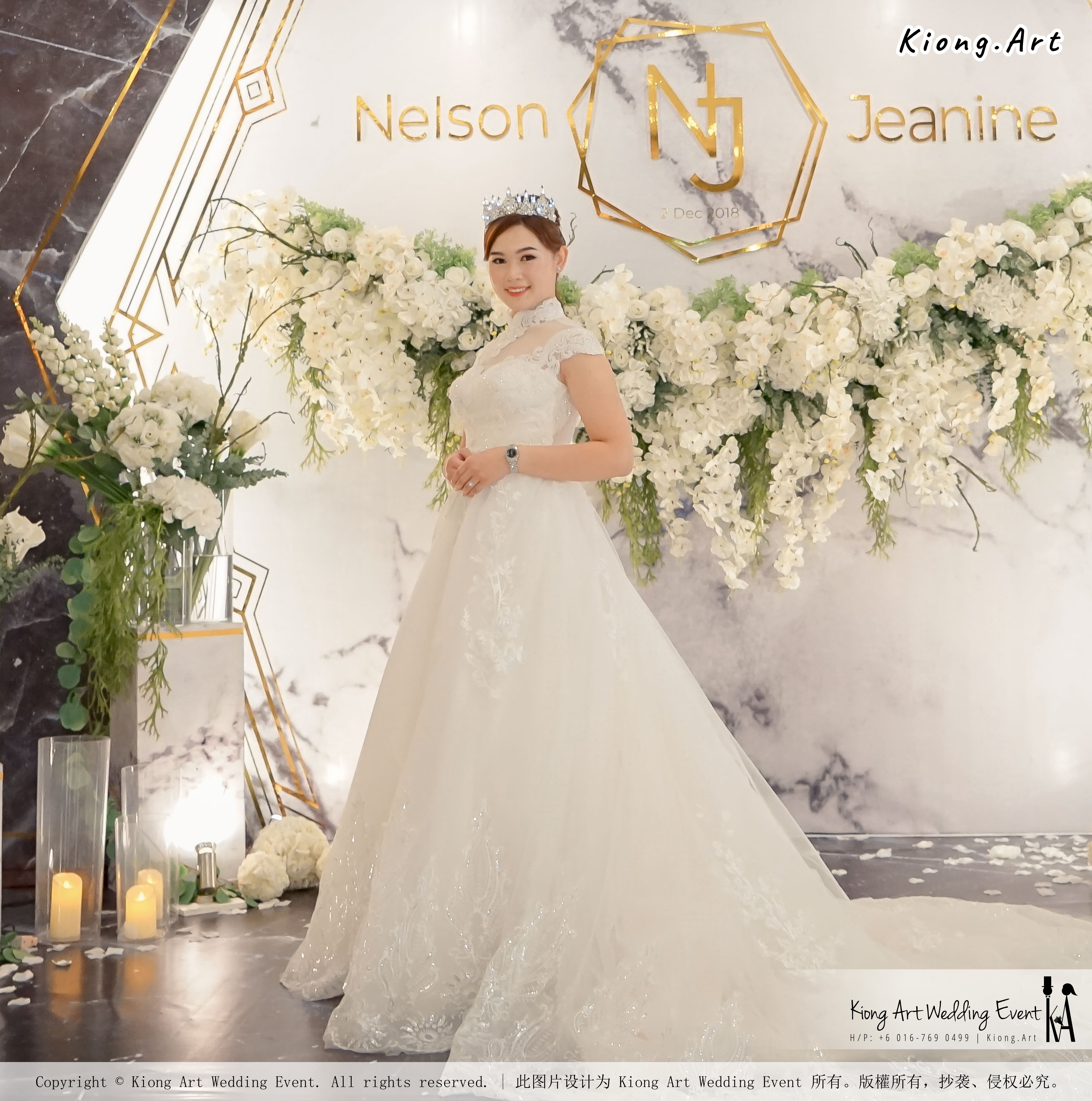 Malaysia Kuala Lumpur Wedding Event Kiong Art Wedding Deco Decoration One-stop Wedding Planning of Nelson and Jeanine Wedding 陈永馨 中国好声音 A11-A01-04