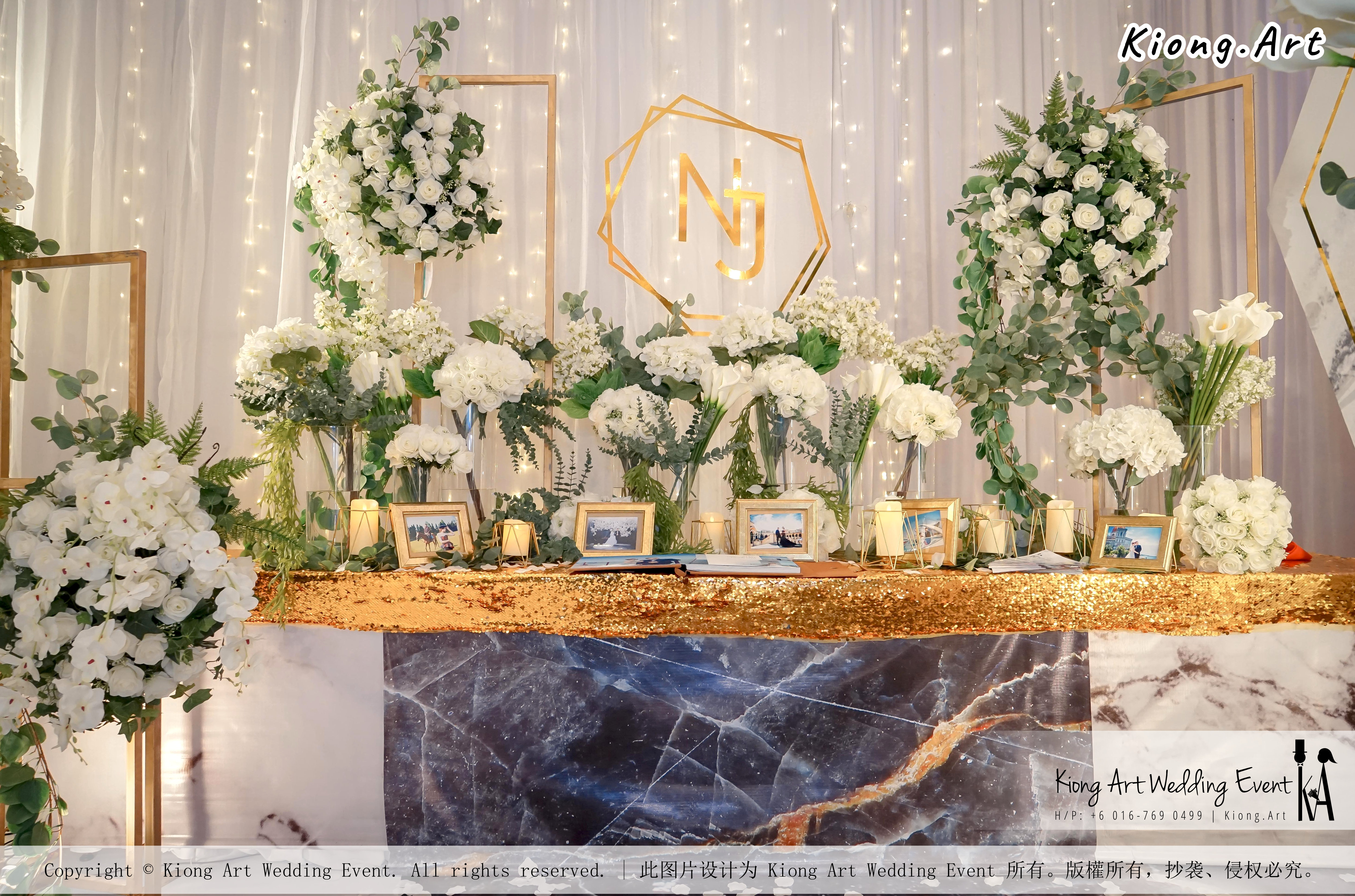 Malaysia Kuala Lumpur Wedding Event Kiong Art Wedding Deco Decoration One-stop Wedding Planning of Nelson and Jeanine Wedding 陈永馨 中国好声音 A11-A01-06