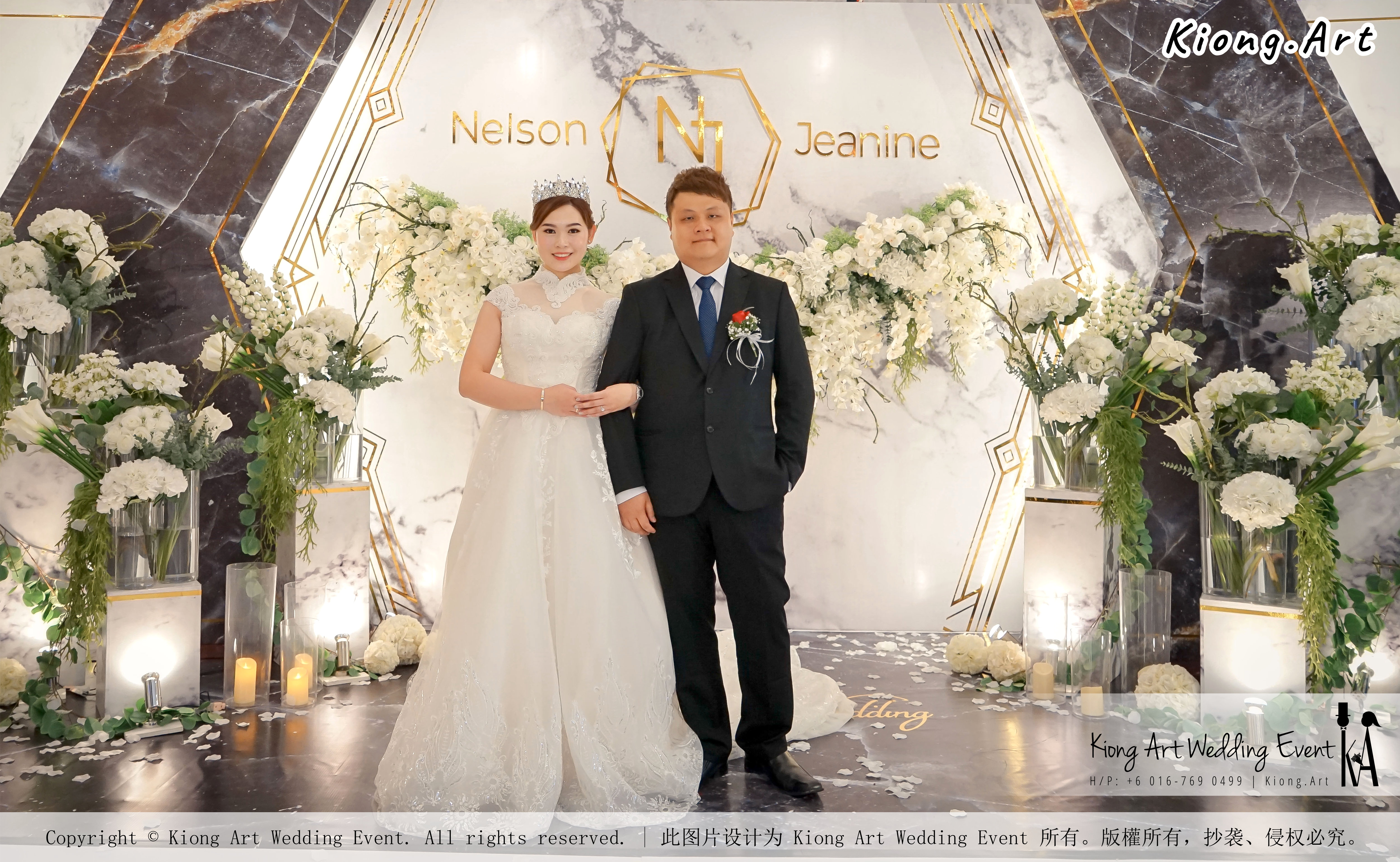 Malaysia Kuala Lumpur Wedding Event Kiong Art Wedding Deco Decoration One-stop Wedding Planning of Nelson and Jeanine Wedding 陈永馨 中国好声音 A11-A01-08