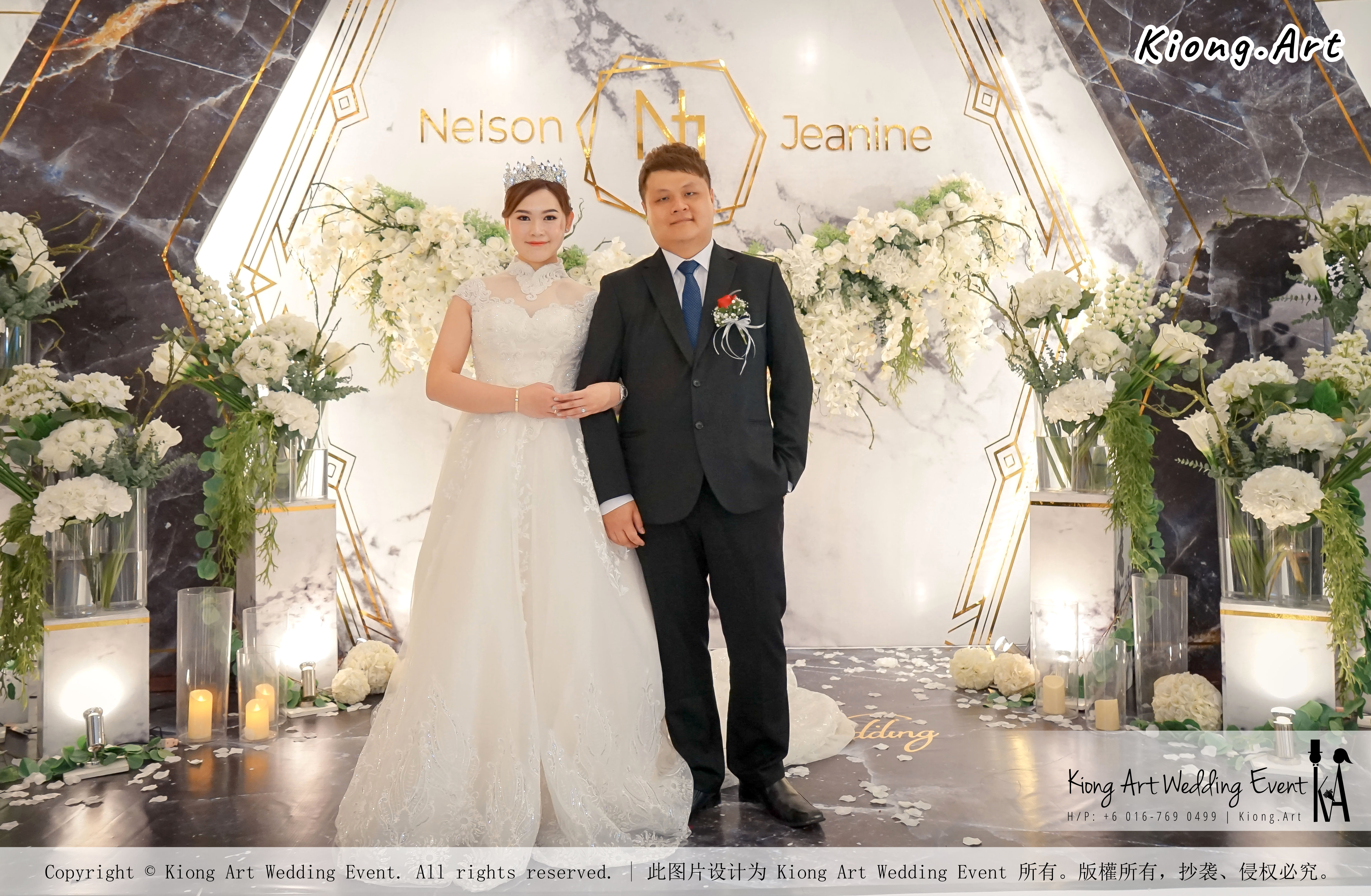 Malaysia Kuala Lumpur Wedding Event Kiong Art Wedding Deco Decoration One-stop Wedding Planning of Nelson and Jeanine Wedding 陈永馨 中国好声音 A11-A01-10