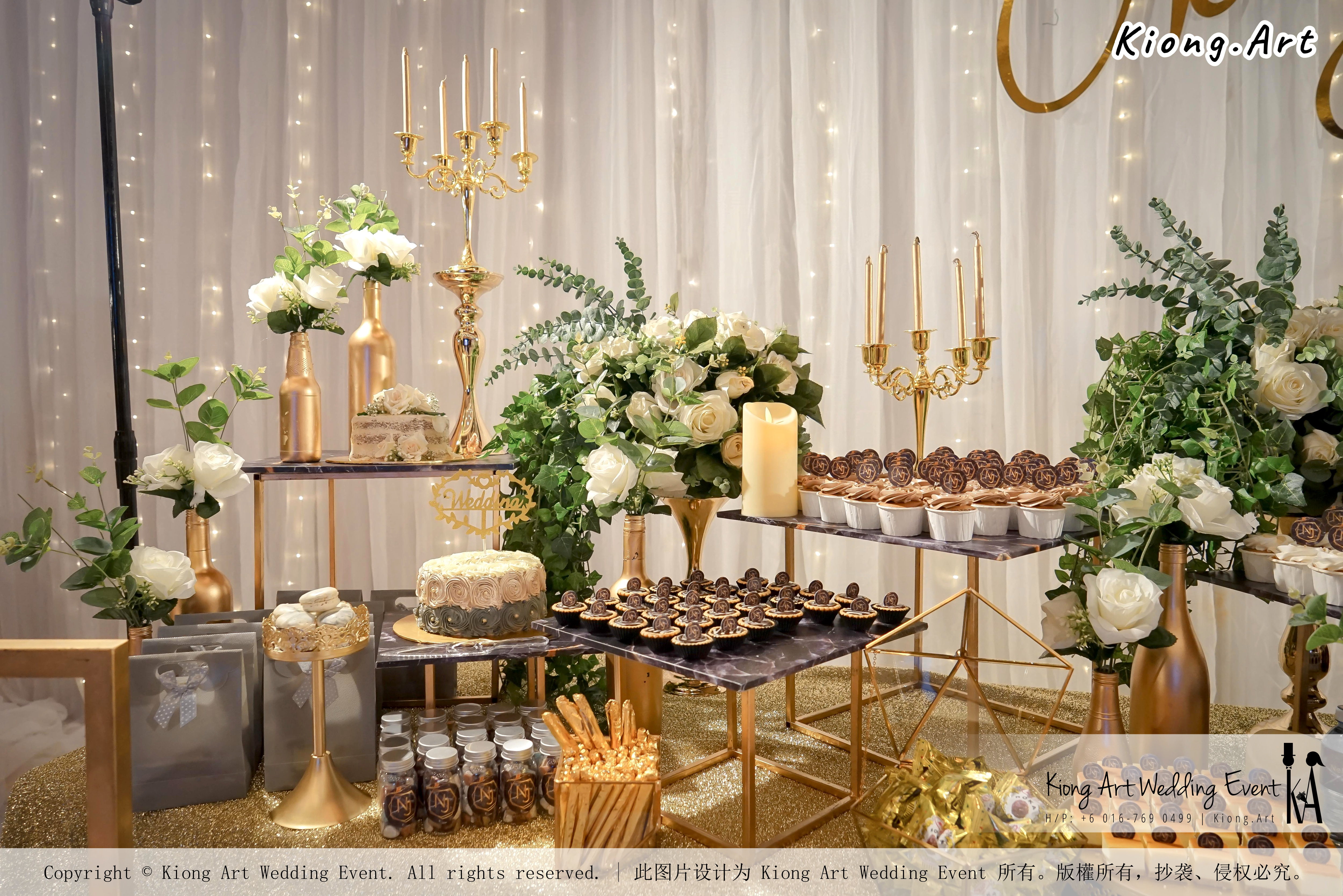 Malaysia Kuala Lumpur Wedding Event Kiong Art Wedding Deco Decoration One-stop Wedding Planning of Nelson and Jeanine Wedding 陈永馨 中国好声音 A11-A01-17