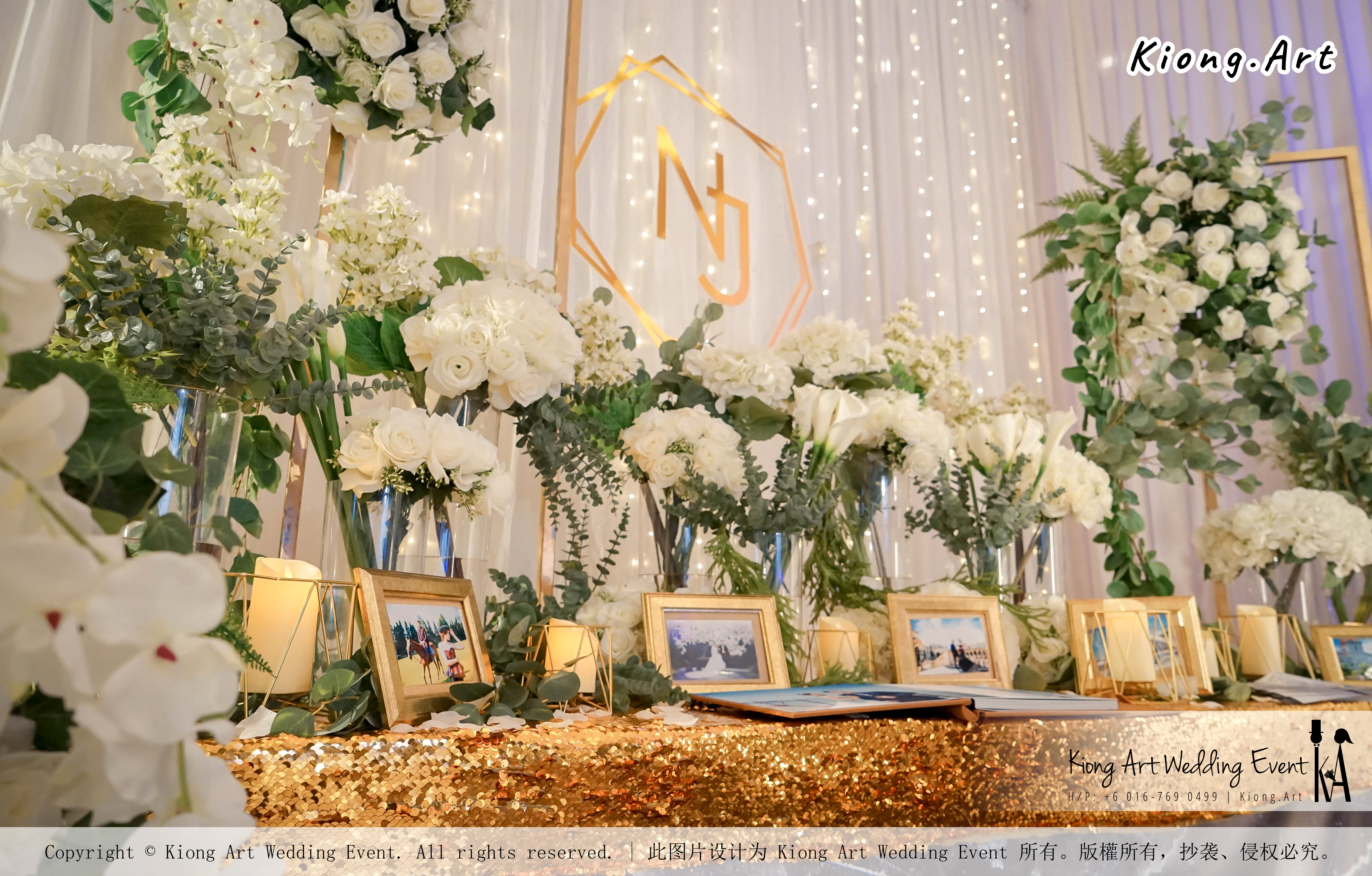 Malaysia Kuala Lumpur Wedding Event Kiong Art Wedding Deco Decoration One-stop Wedding Planning of Nelson and Jeanine Wedding 陈永馨 中国好声音 A11-A01-23