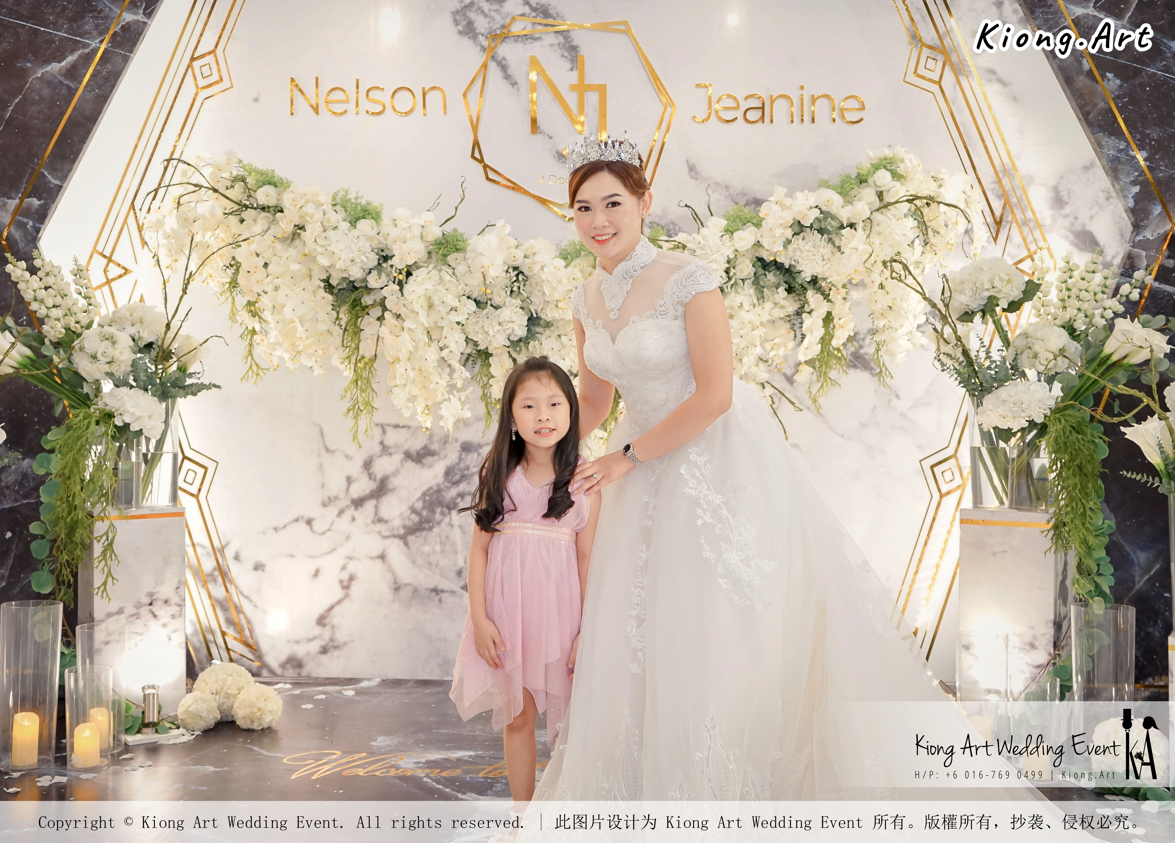 Malaysia Kuala Lumpur Wedding Event Kiong Art Wedding Deco Decoration One-stop Wedding Planning of Nelson and Jeanine Wedding 陈永馨 中国好声音 A11-A01-25