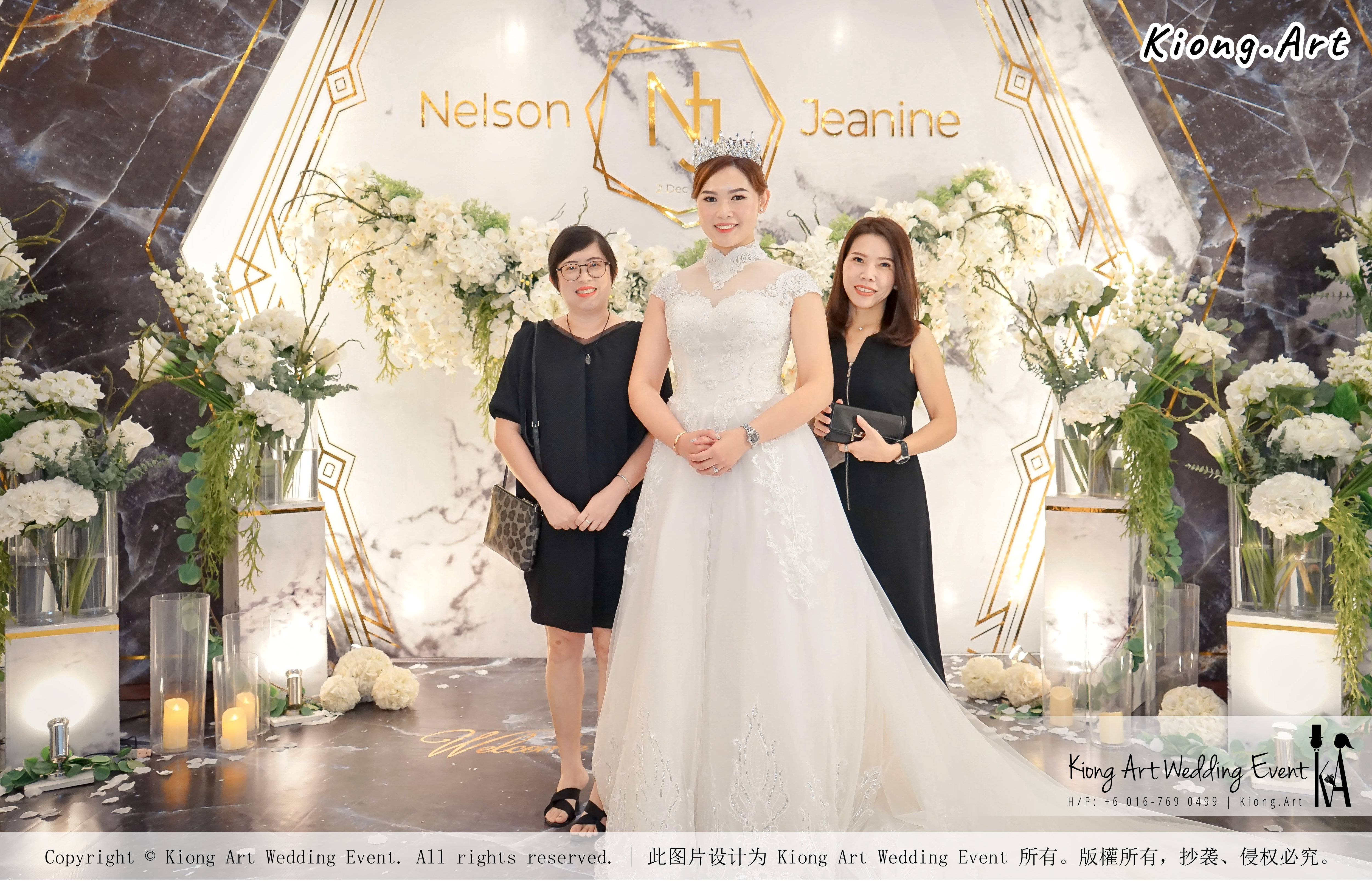 Malaysia Kuala Lumpur Wedding Event Kiong Art Wedding Deco Decoration One-stop Wedding Planning of Nelson and Jeanine Wedding 陈永馨 中国好声音 A11-A01-26