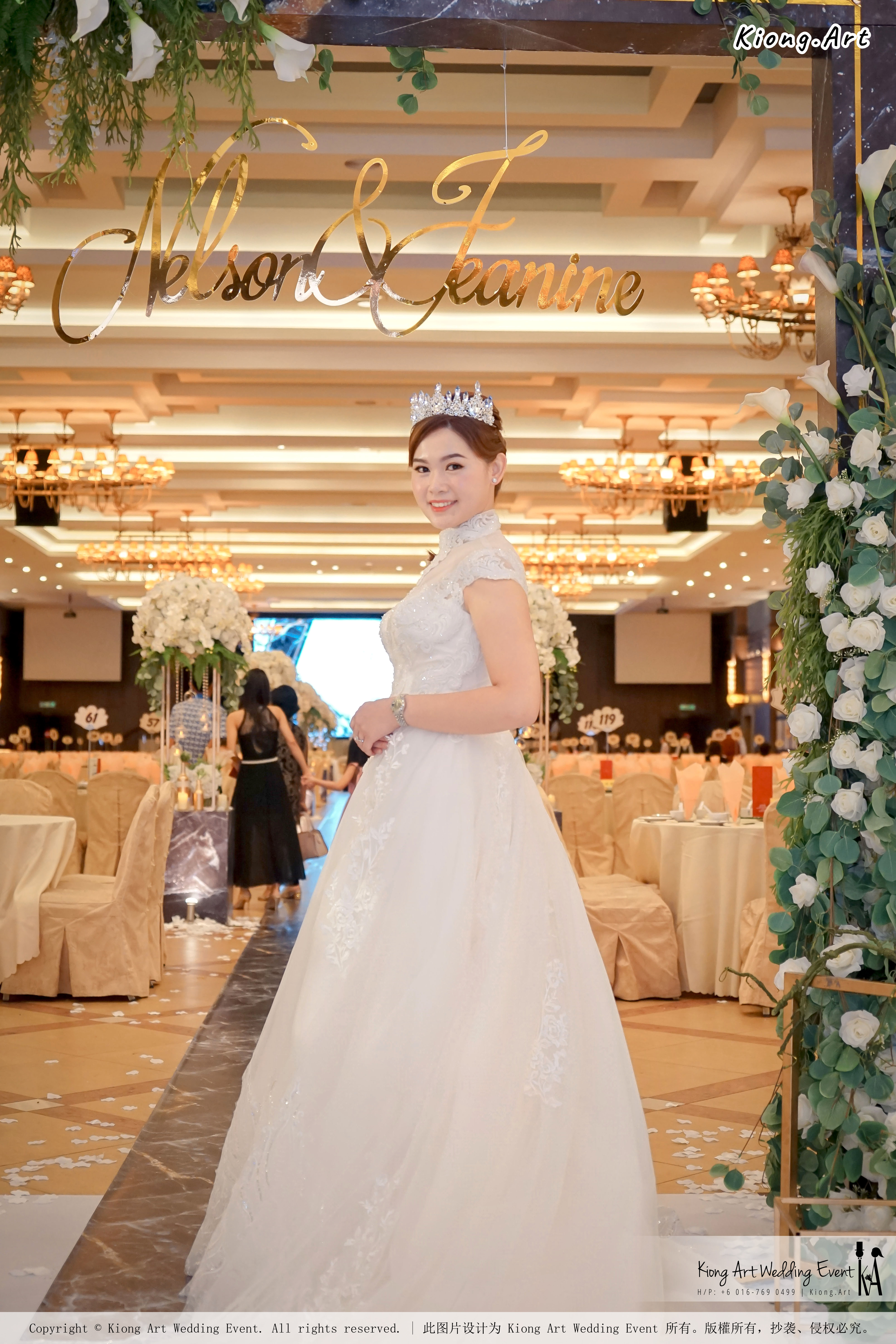 Malaysia Kuala Lumpur Wedding Event Kiong Art Wedding Deco Decoration One-stop Wedding Planning of Nelson and Jeanine Wedding 陈永馨 中国好声音 A11-A01-29