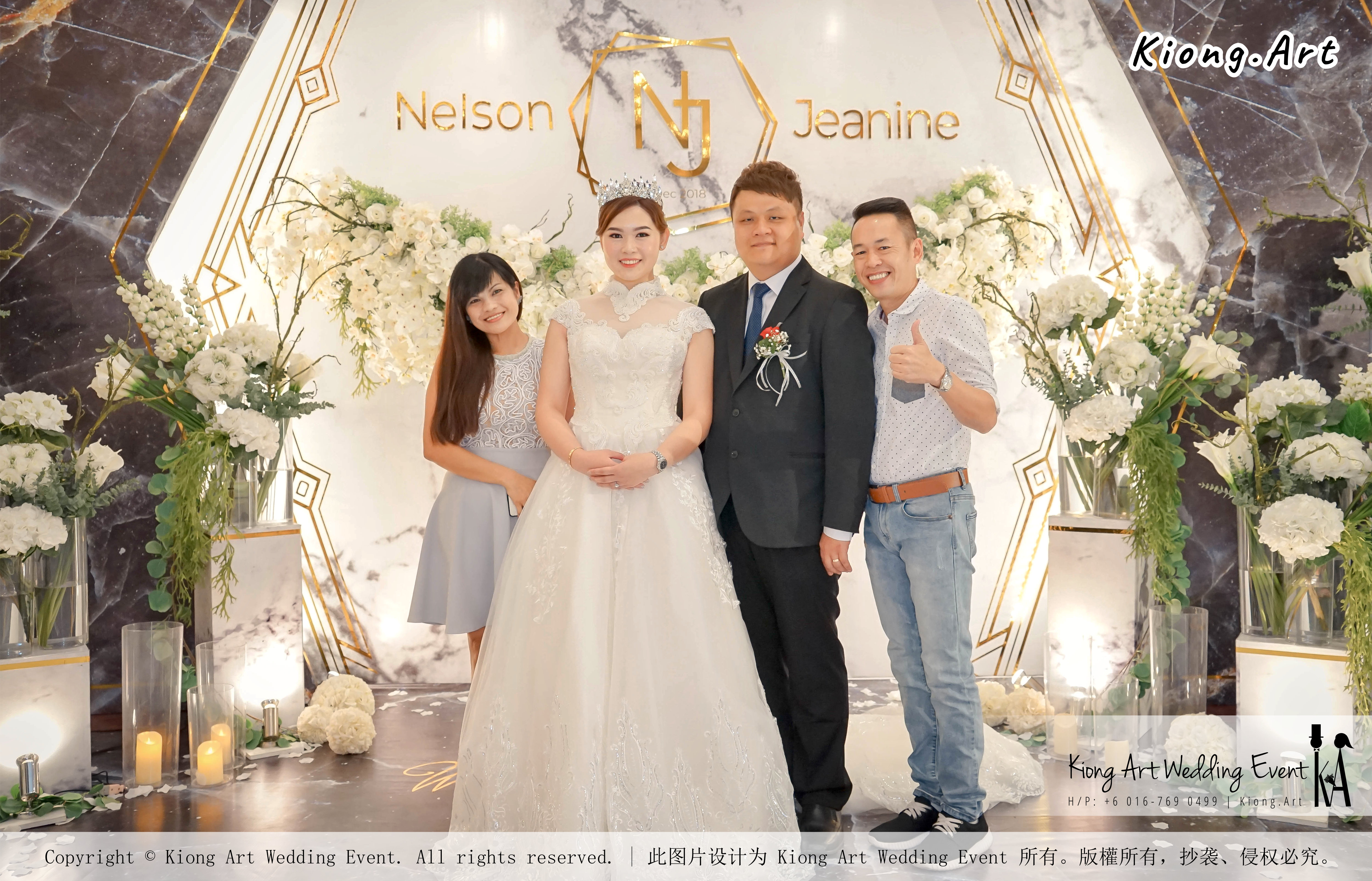 Malaysia Kuala Lumpur Wedding Event Kiong Art Wedding Deco Decoration One-stop Wedding Planning of Nelson and Jeanine Wedding 陈永馨 中国好声音 A11-A02-05