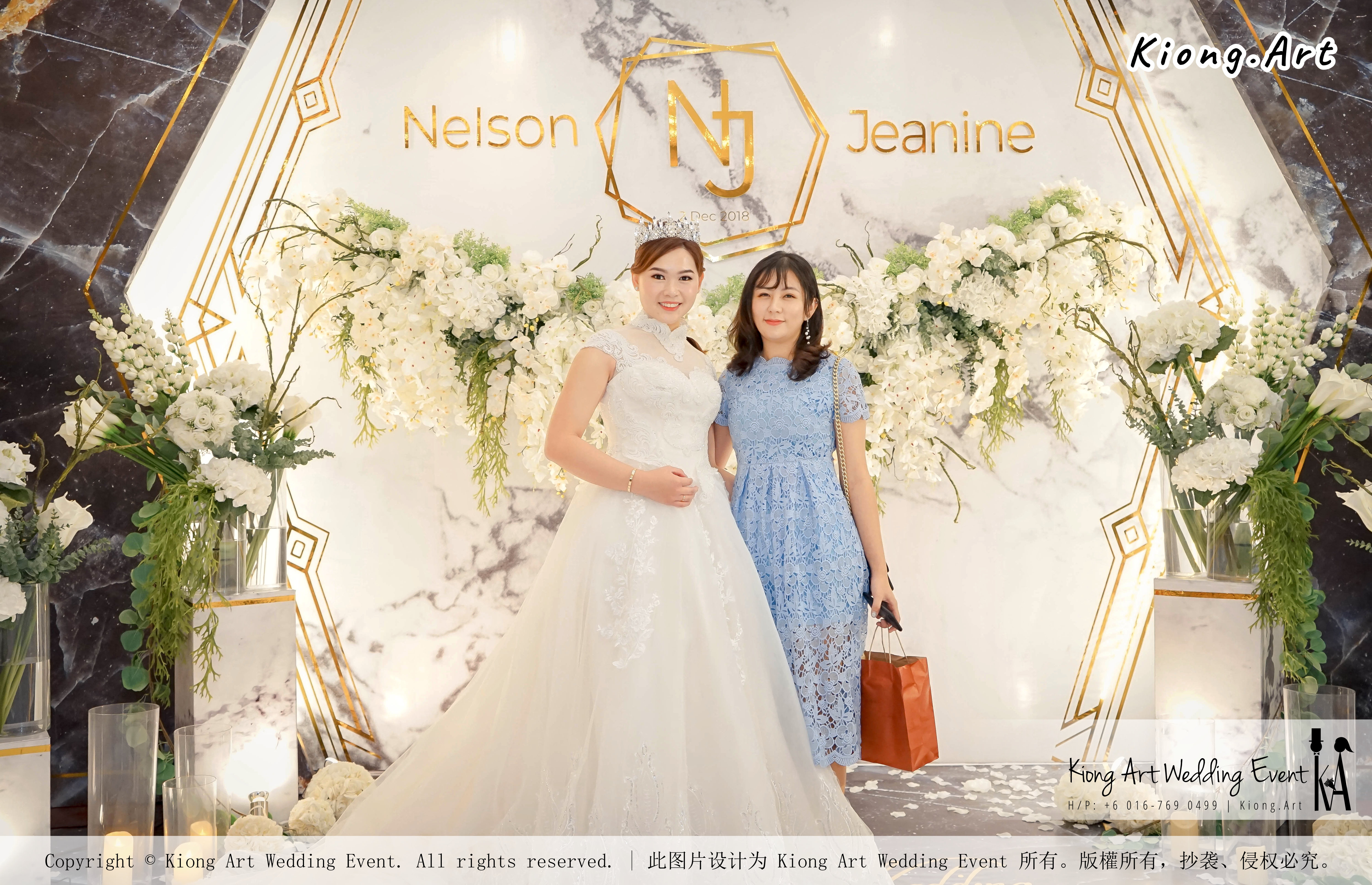 Malaysia Kuala Lumpur Wedding Event Kiong Art Wedding Deco Decoration One-stop Wedding Planning of Nelson and Jeanine Wedding 陈永馨 中国好声音 A11-A02-08