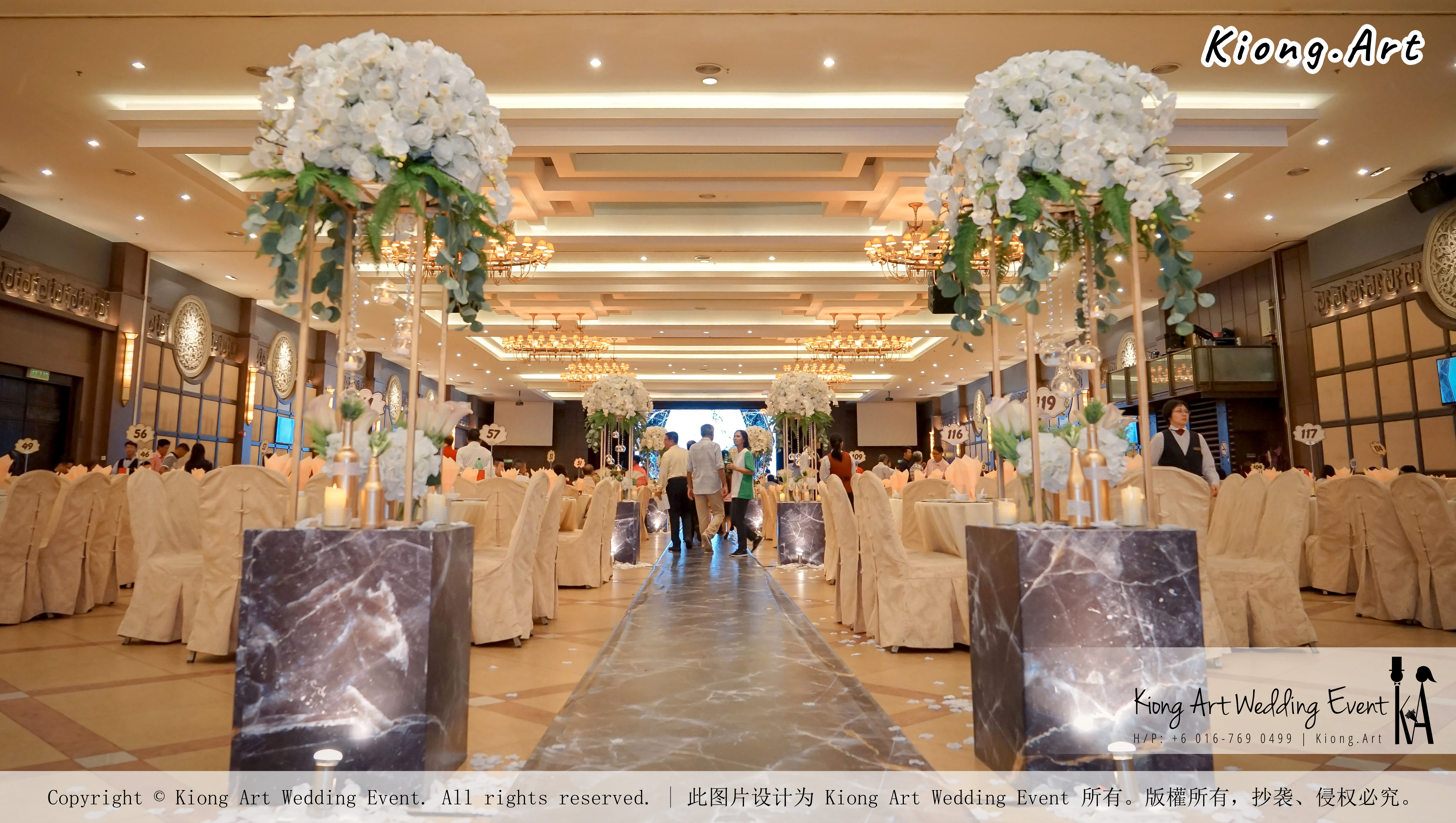 Malaysia Kuala Lumpur Wedding Event Kiong Art Wedding Deco Decoration One-stop Wedding Planning of Nelson and Jeanine Wedding 陈永馨 中国好声音 A11-A02-09