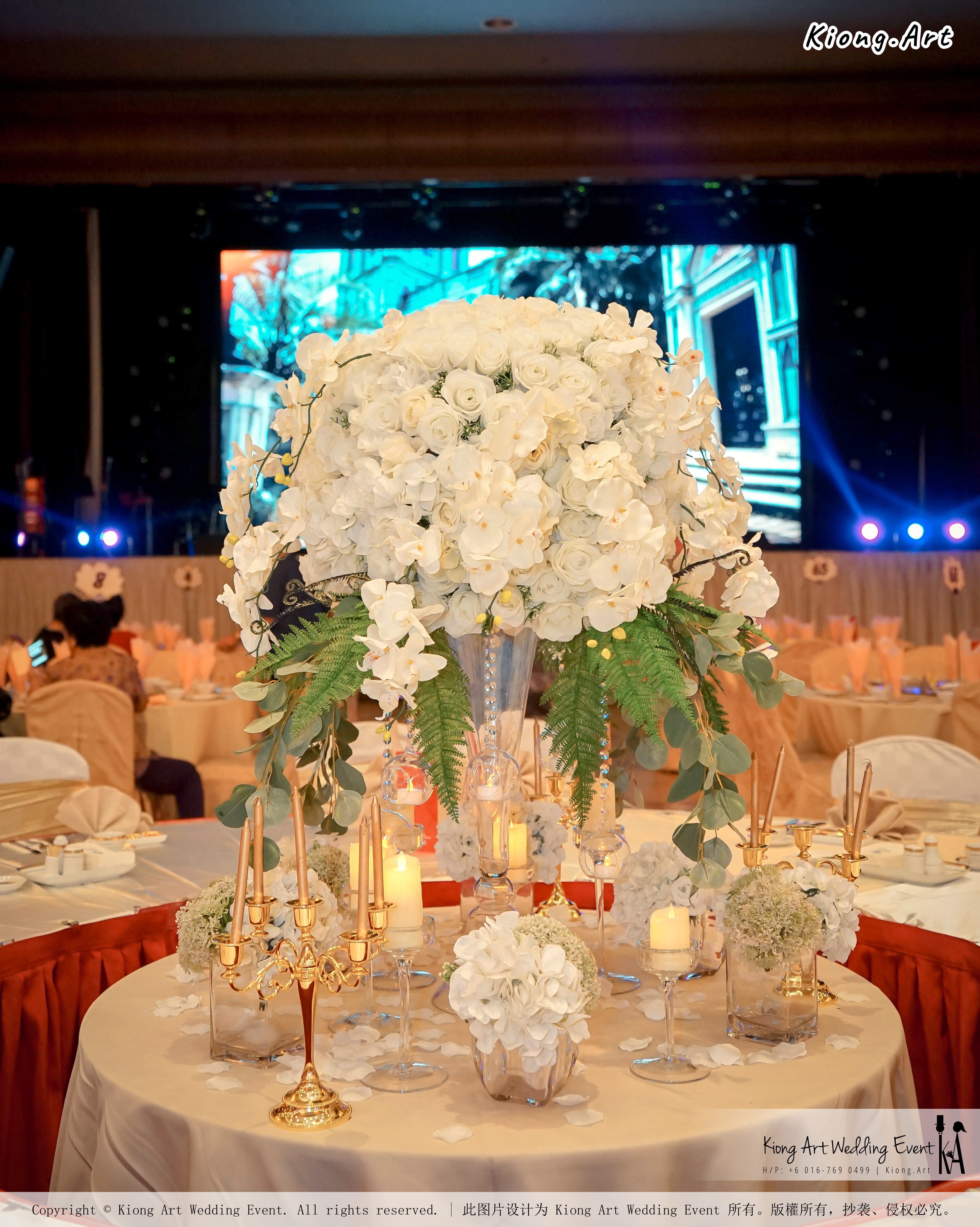 Malaysia Kuala Lumpur Wedding Event Kiong Art Wedding Deco Decoration One-stop Wedding Planning of Nelson and Jeanine Wedding 陈永馨 中国好声音 A11-A02-11