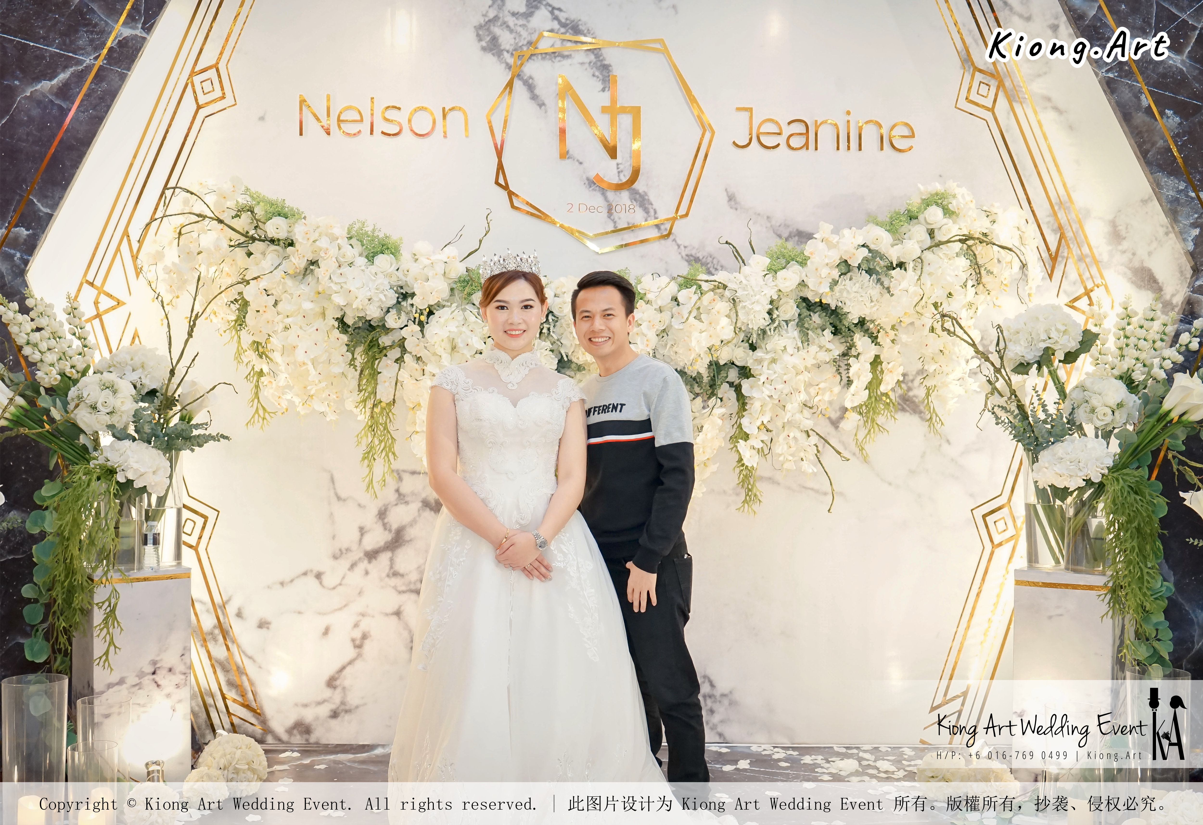 Malaysia Kuala Lumpur Wedding Event Kiong Art Wedding Deco Decoration One-stop Wedding Planning of Nelson and Jeanine Wedding 陈永馨 中国好声音 A11-A02-23