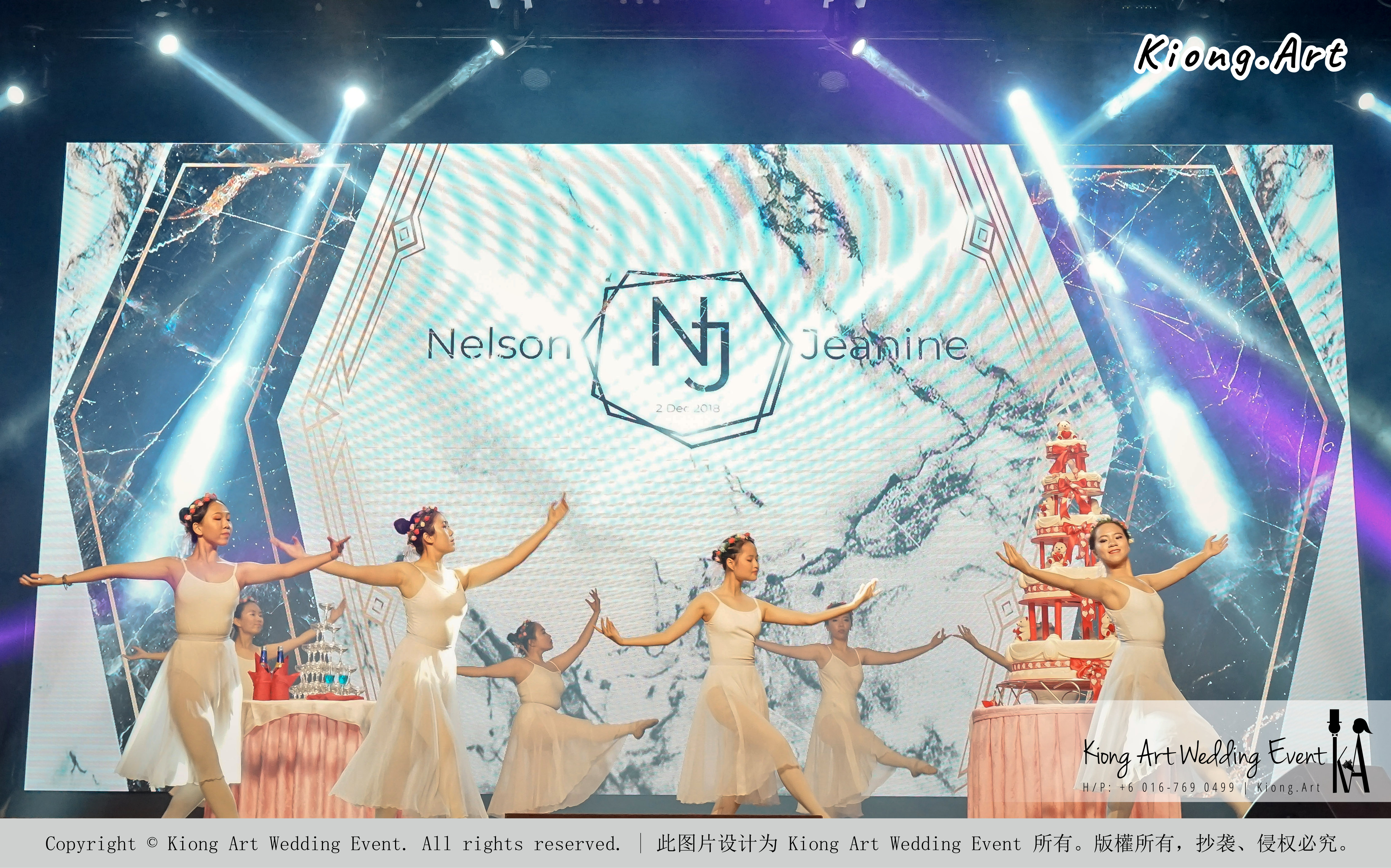 Malaysia Kuala Lumpur Wedding Event Kiong Art Wedding Deco Decoration One-stop Wedding Planning of Nelson and Jeanine Wedding 陈永馨 中国好声音 A11-A03-02