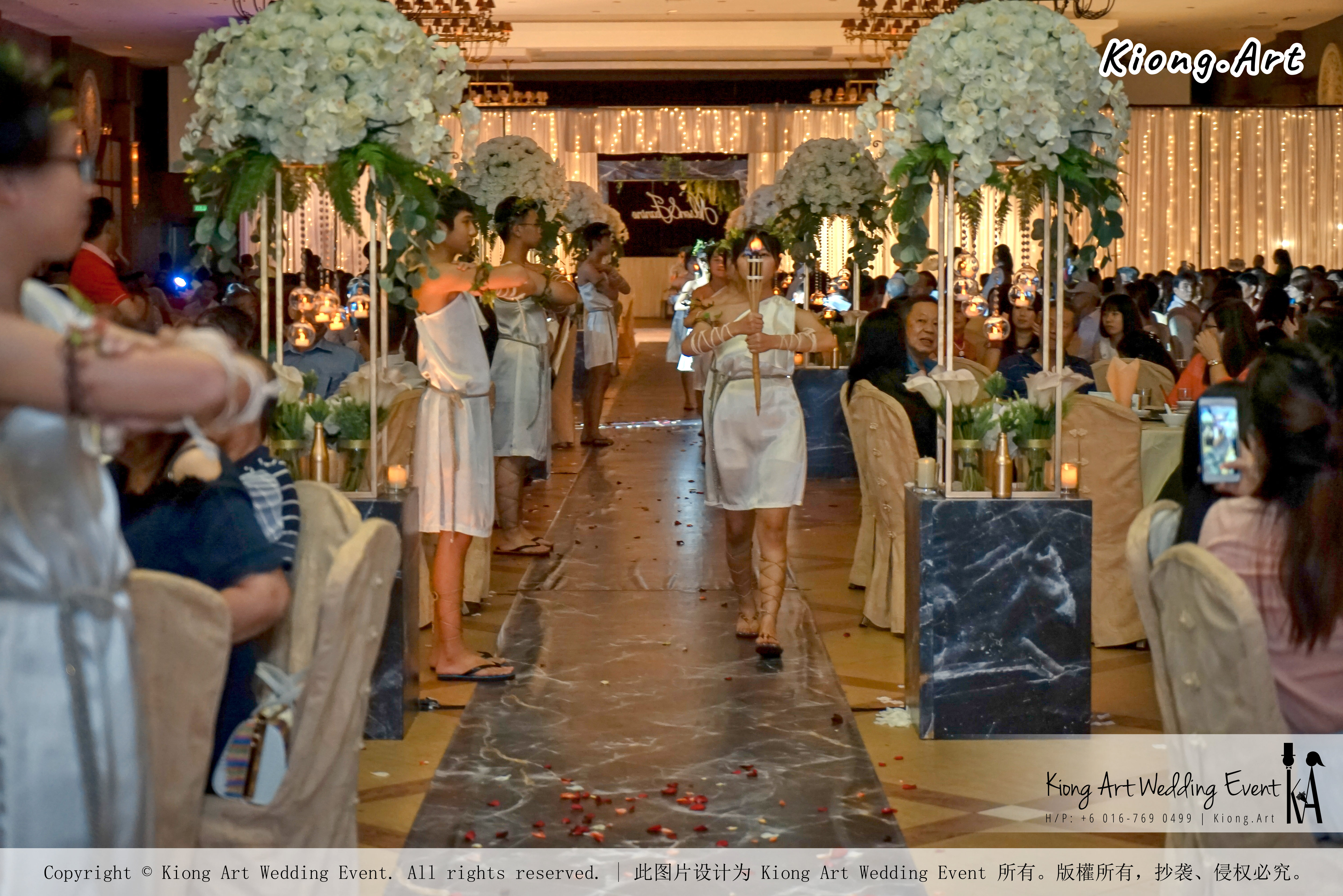 Malaysia Kuala Lumpur Wedding Event Kiong Art Wedding Deco Decoration One-stop Wedding Planning of Nelson and Jeanine Wedding 陈永馨 中国好声音 A11-A03-20