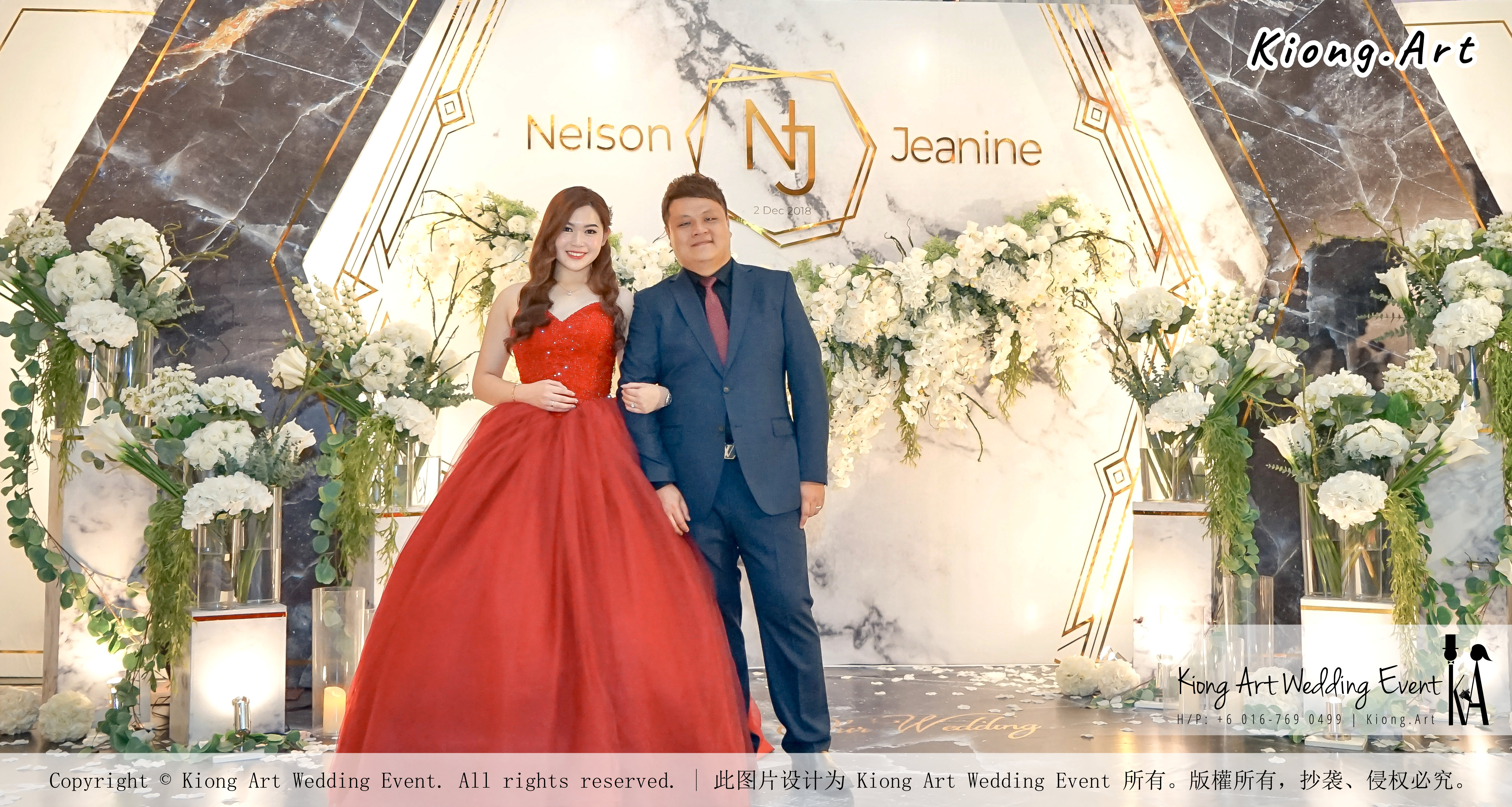 Malaysia Kuala Lumpur Wedding Event Kiong Art Wedding Deco Decoration One-stop Wedding Planning of Nelson and Jeanine Wedding 陈永馨 中国好声音 A11-A04-15